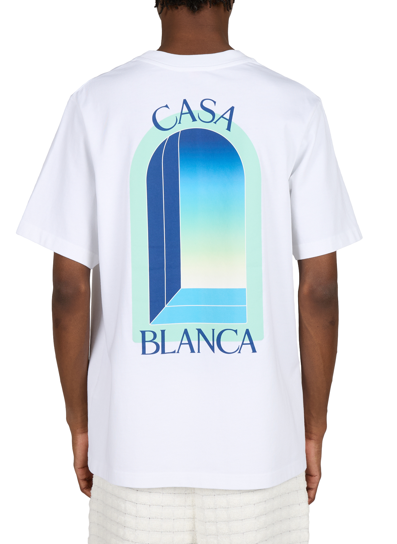 T-shirt L'Arche recht van katoen CASABLANCA PARIS Veelkleurig