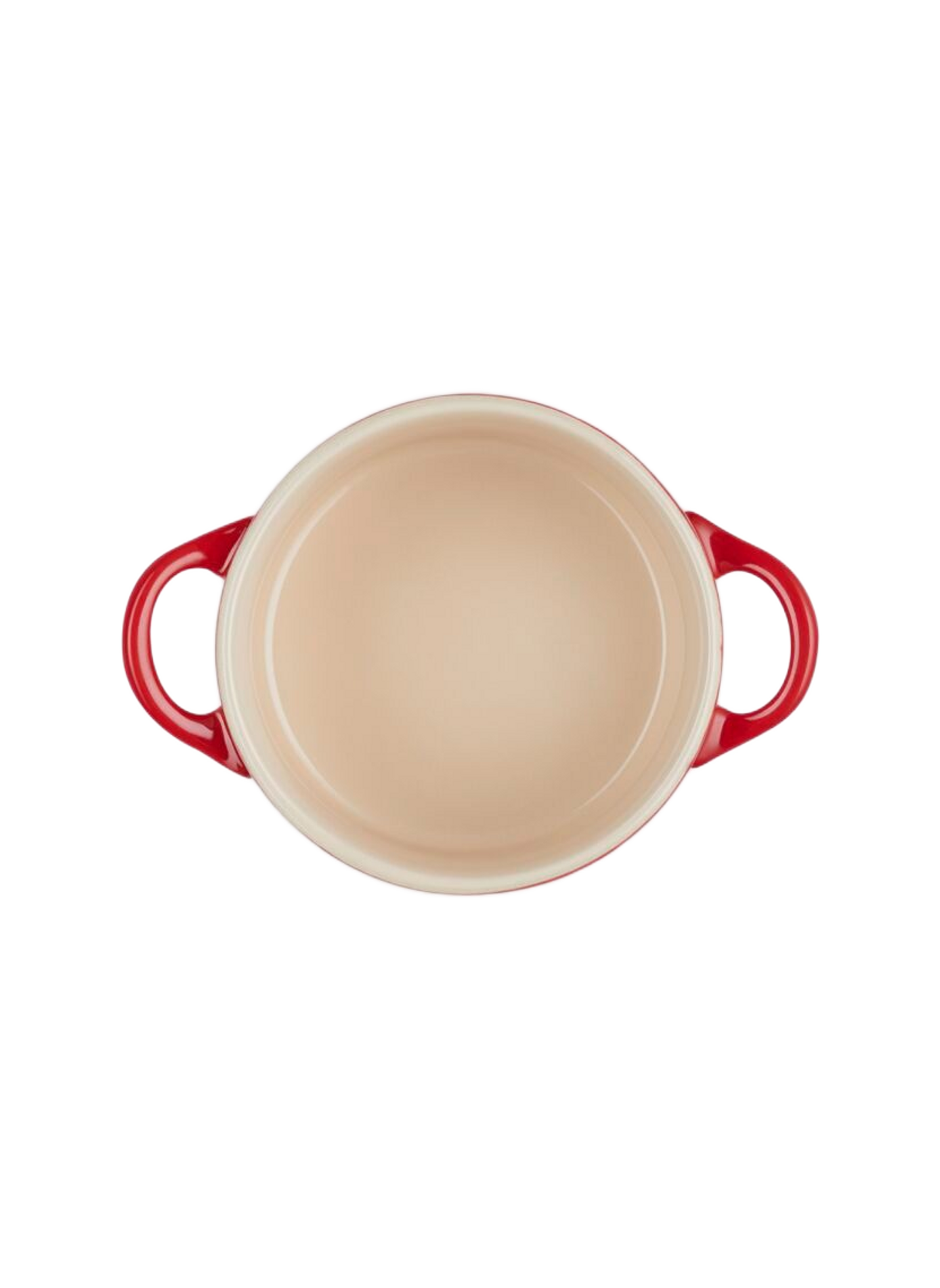 Mini-Kochtopf aus Keramik LE CREUSET Rot