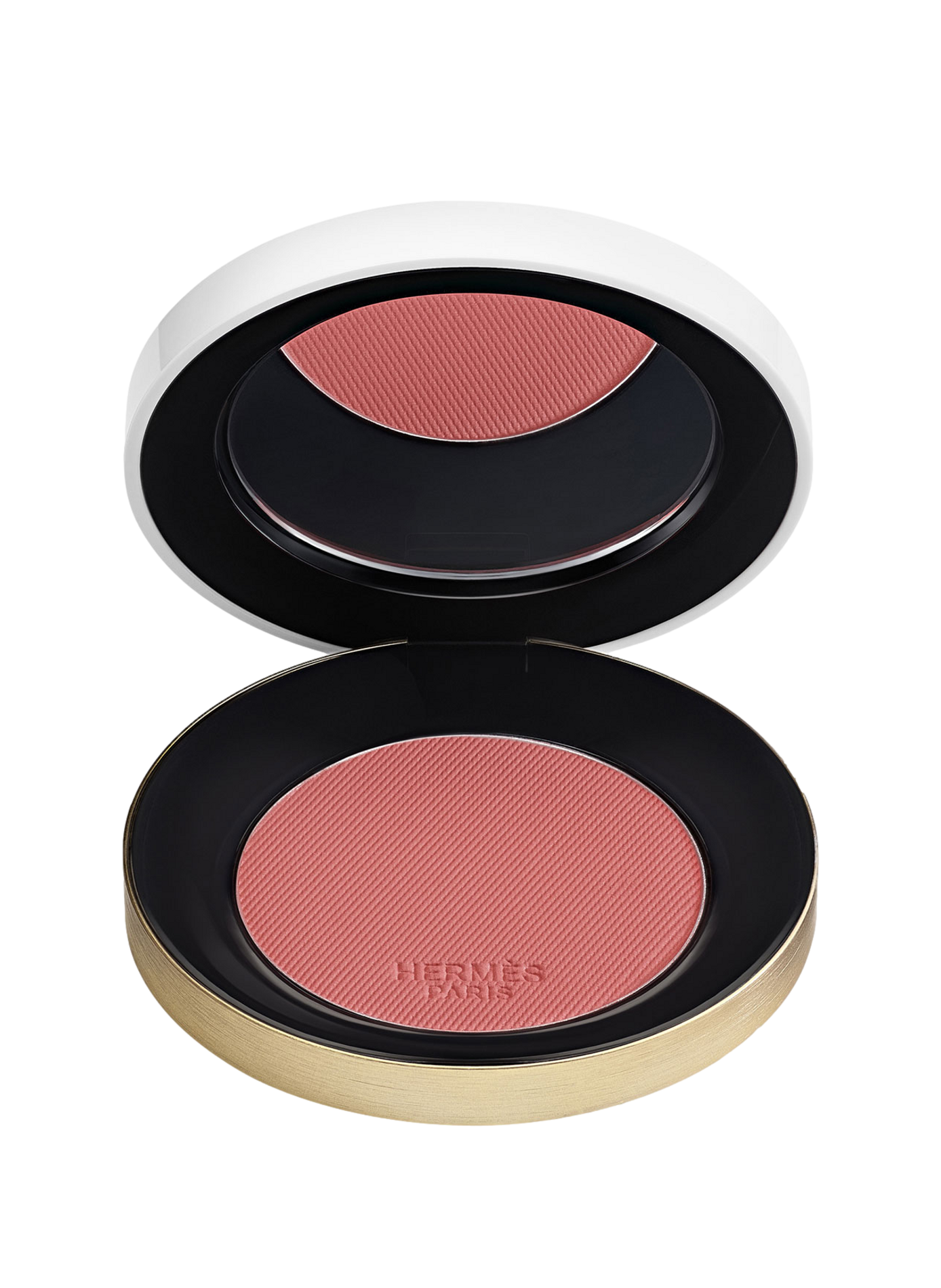 Rose Hermès, fard à joues Silky Blush, Rose Pommette HERMÈS Rose feu