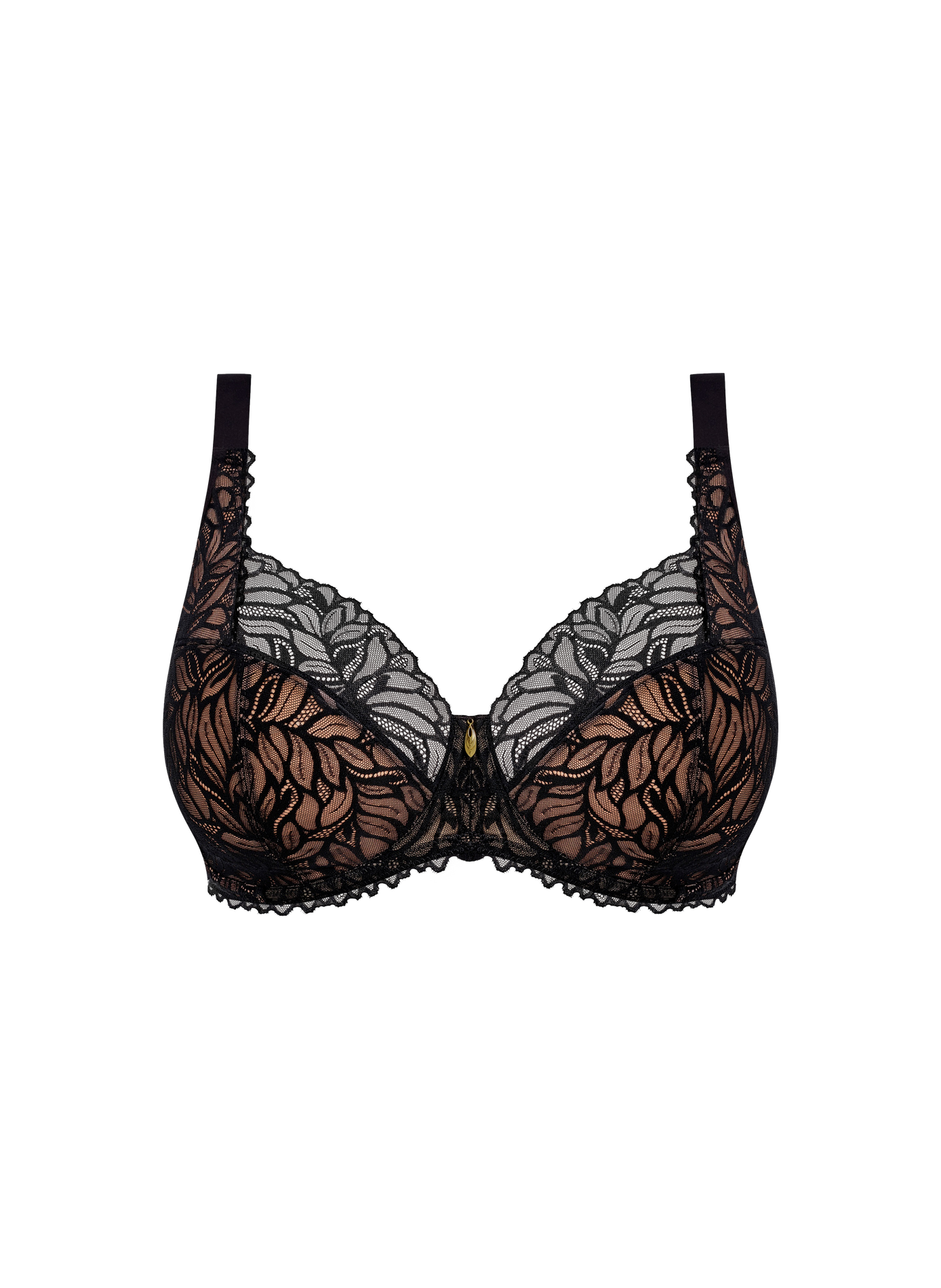 Lace balconette bra FREYA Black