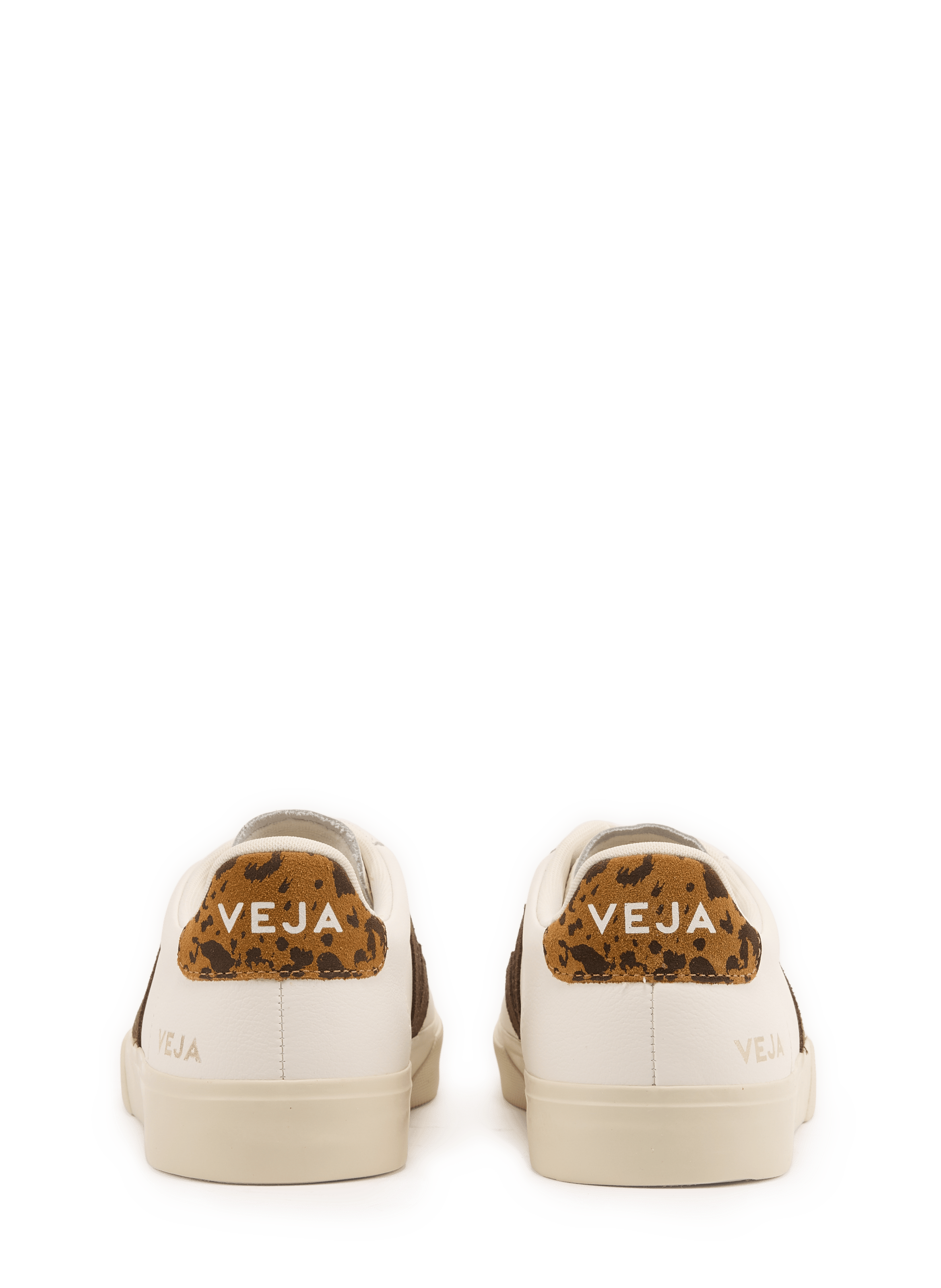 Sneakers Campo in leer VEJA Wit