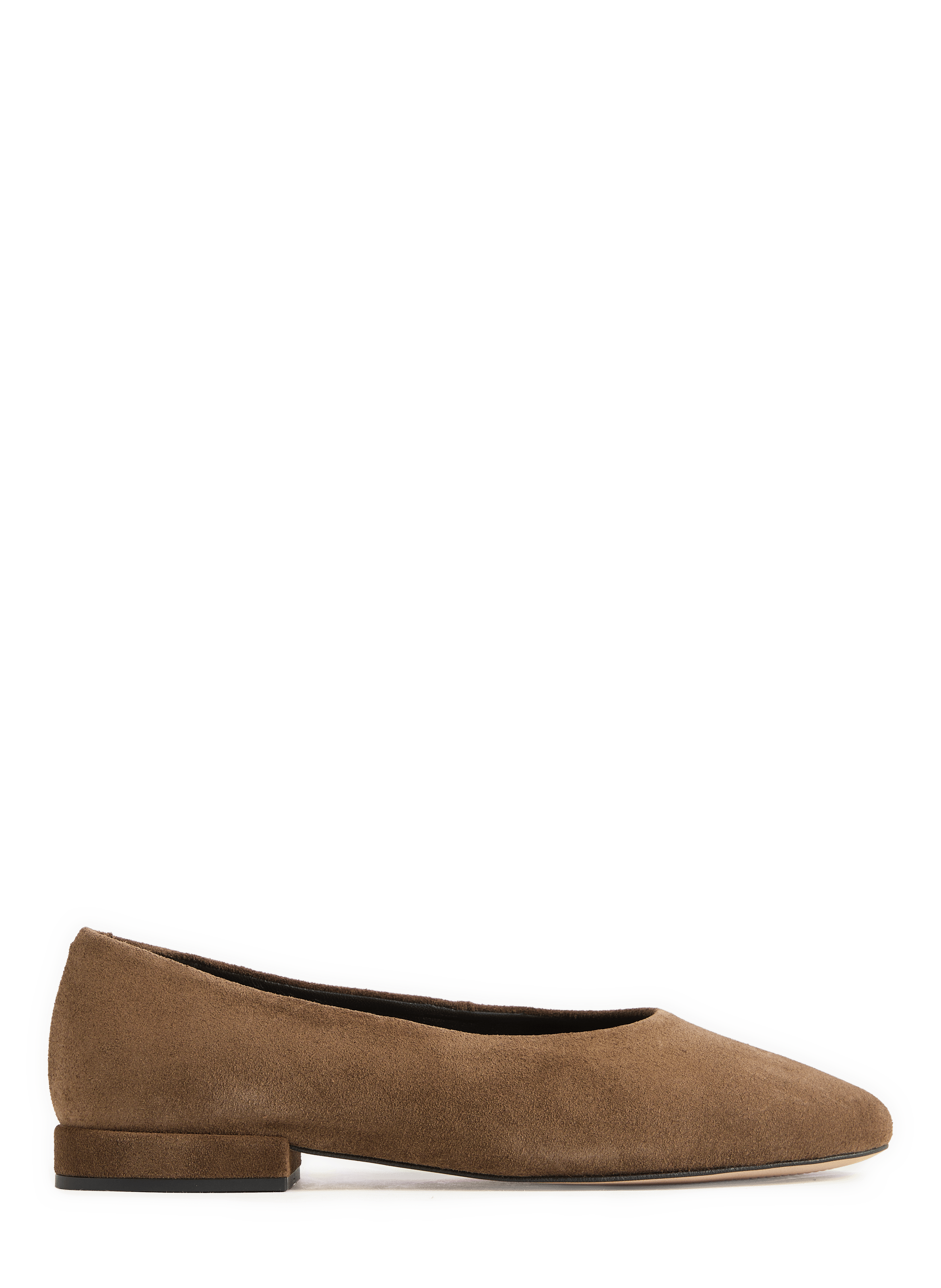 Leather ballet flats MAISON TOUFET Brown