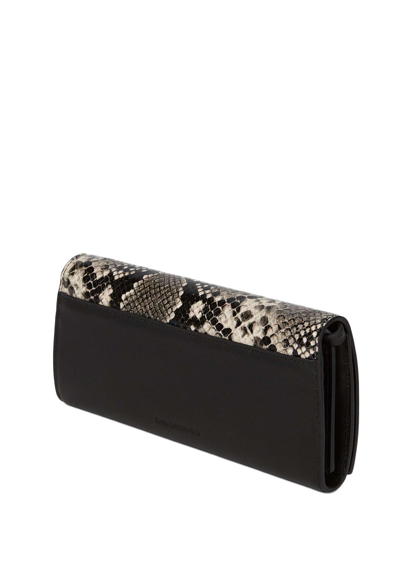 K/Handtekening python clutch KARL LAGERFELD Geen kleur