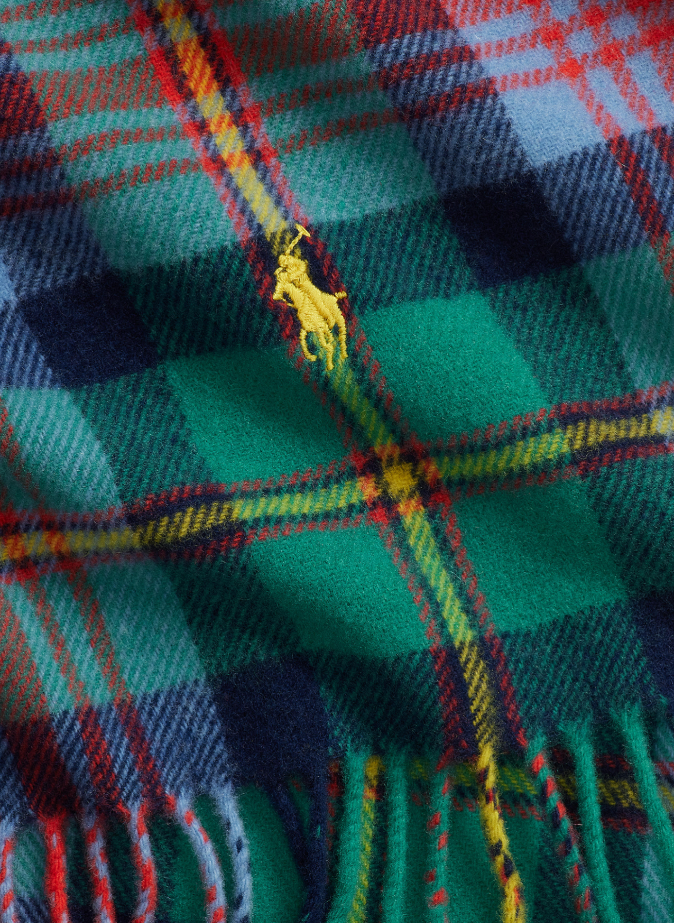 Echarpe en laine  | Bleu POLO RALPH LAUREN Homme