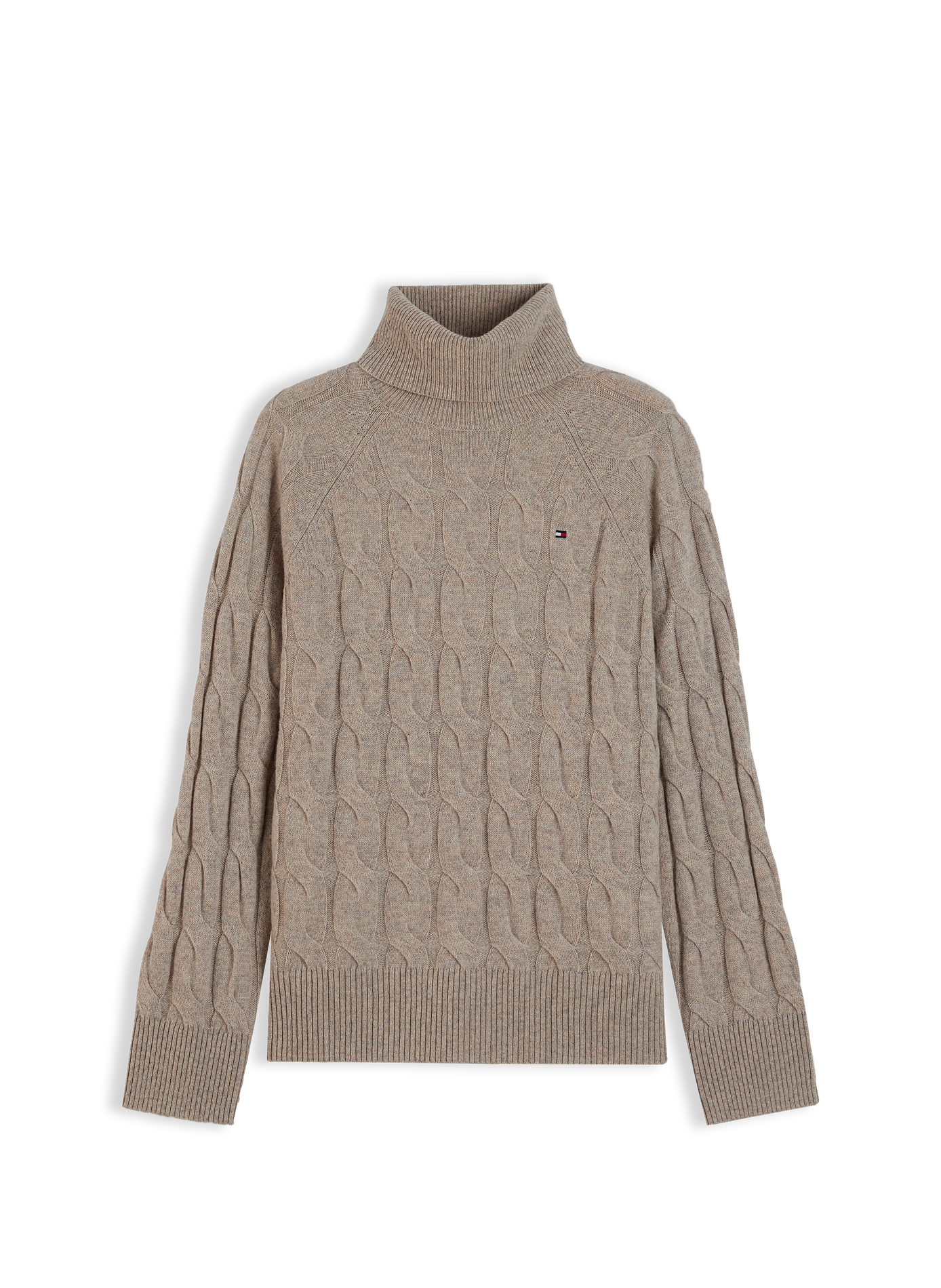 Roll-neck wool Jumper  TOMMY HILFIGER Beige