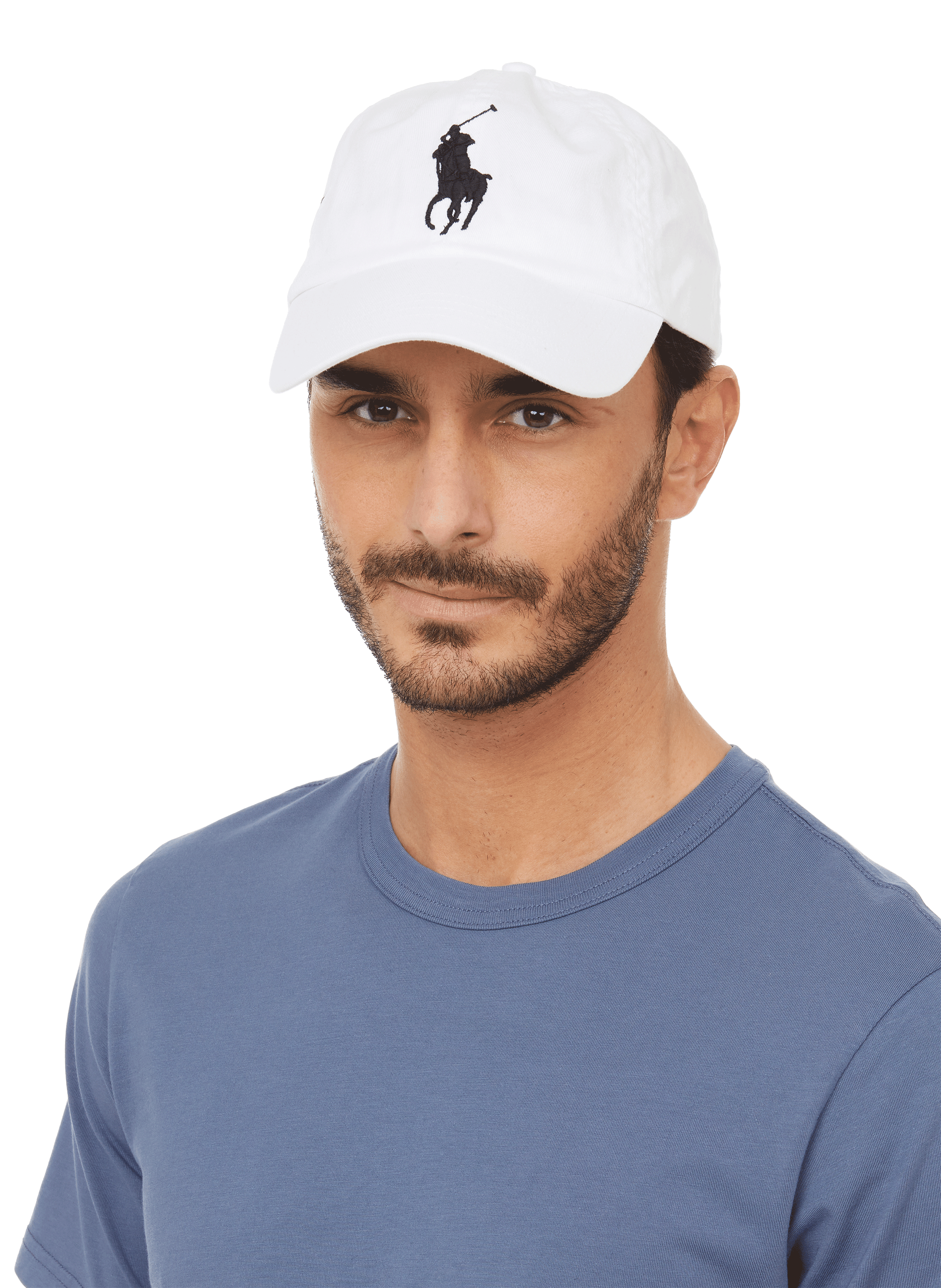 Cotton logo baseball cap POLO RALPH LAUREN White