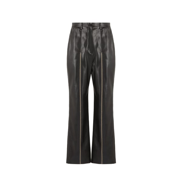 Pantalon Lucee en cuir vegan