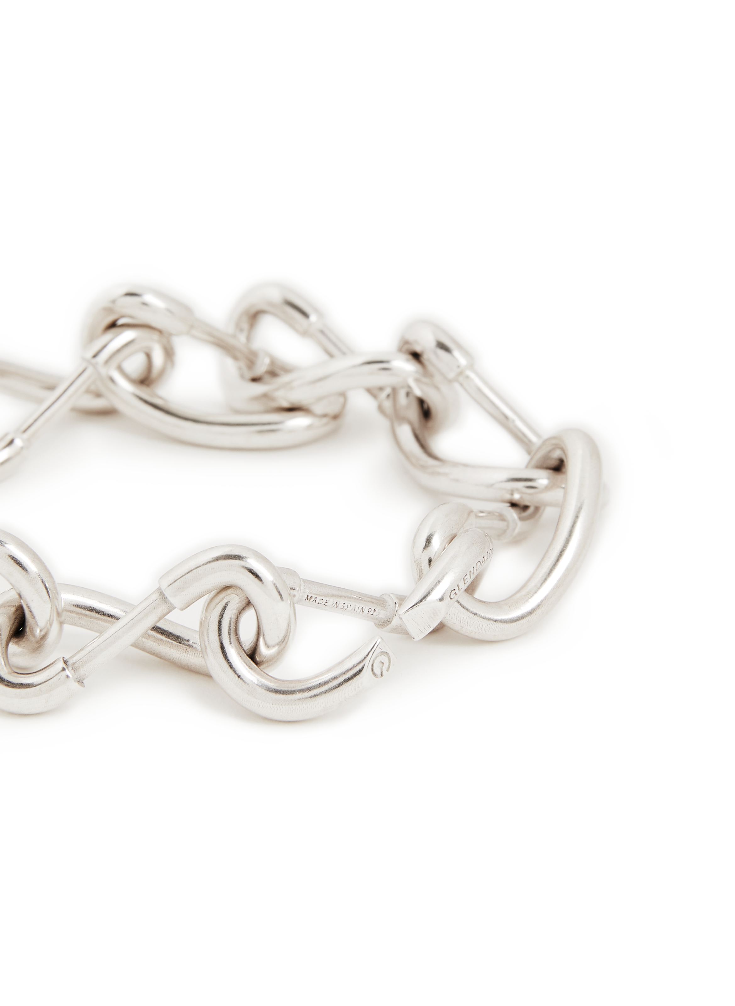 Bracelet XL Tube en argent