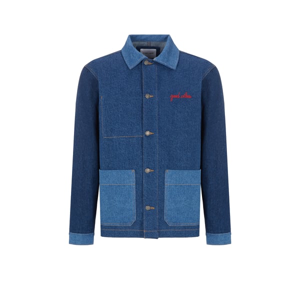 Veste en jean Good vibes