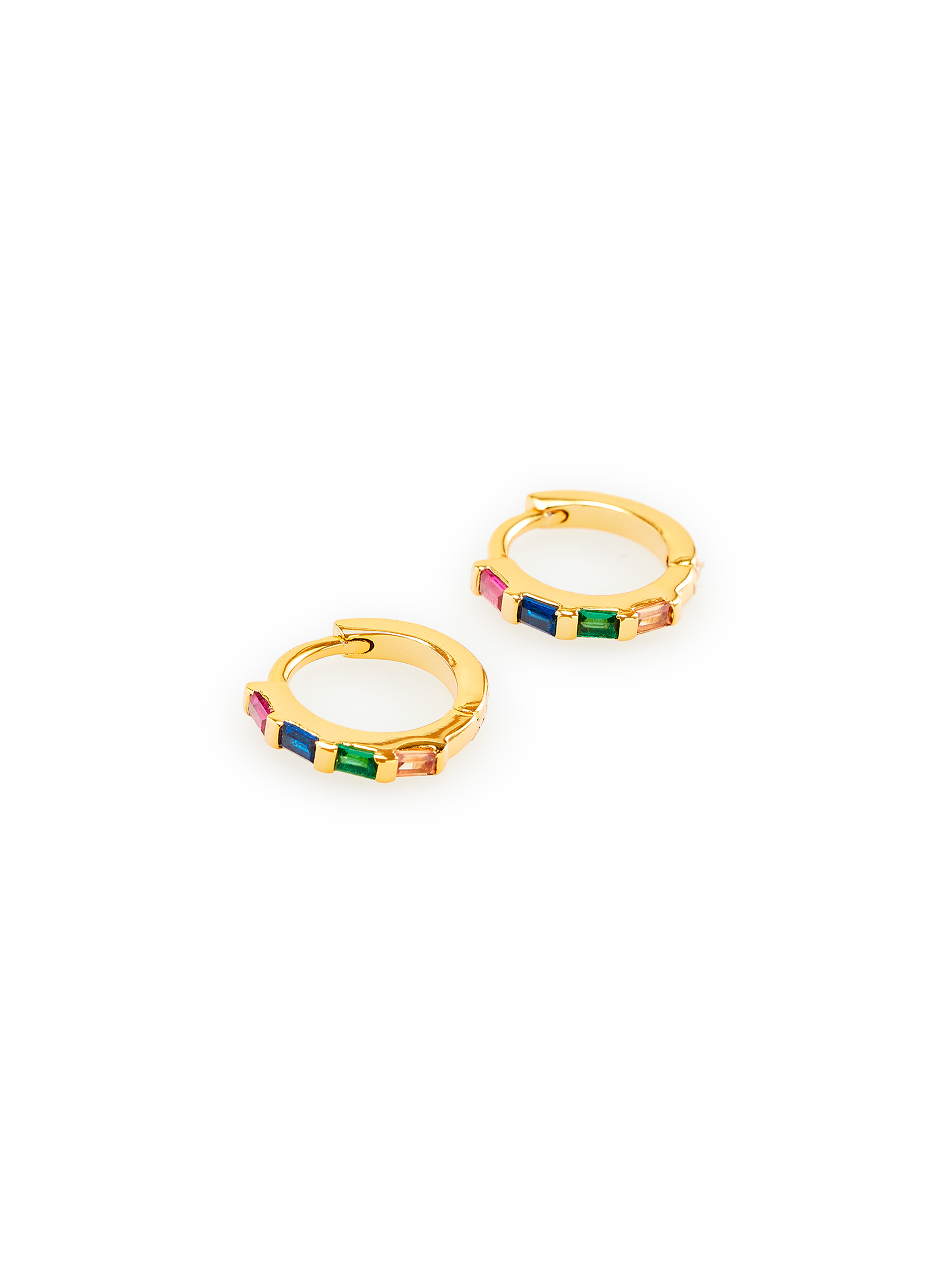 Boucles d'oreille à cristaux AU PRINTEMPS PARIS Blanc