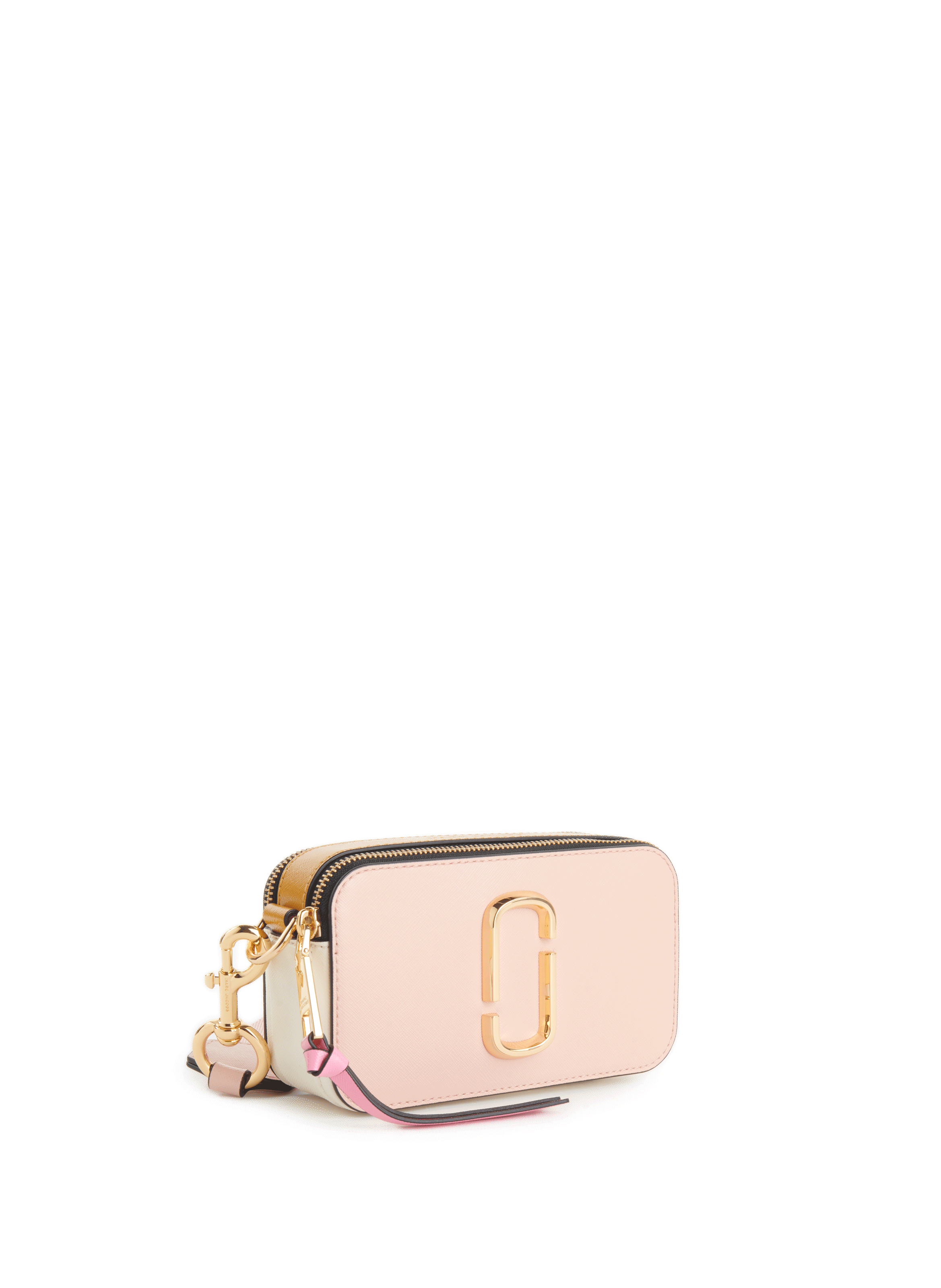 Sac The Snapshot en cuir MARC JACOBS Rose