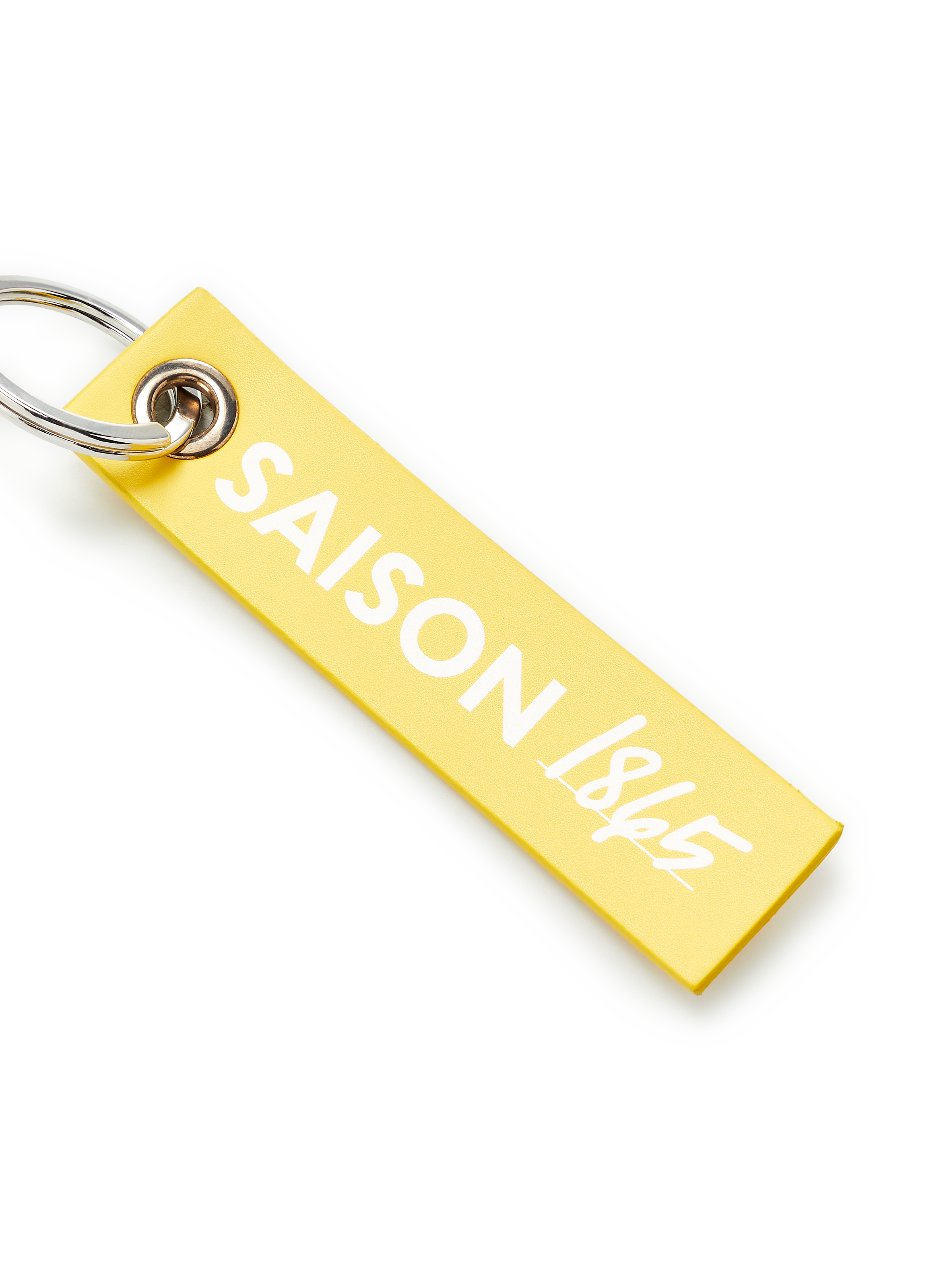 Leather keyring SAISON 1865 Yellow