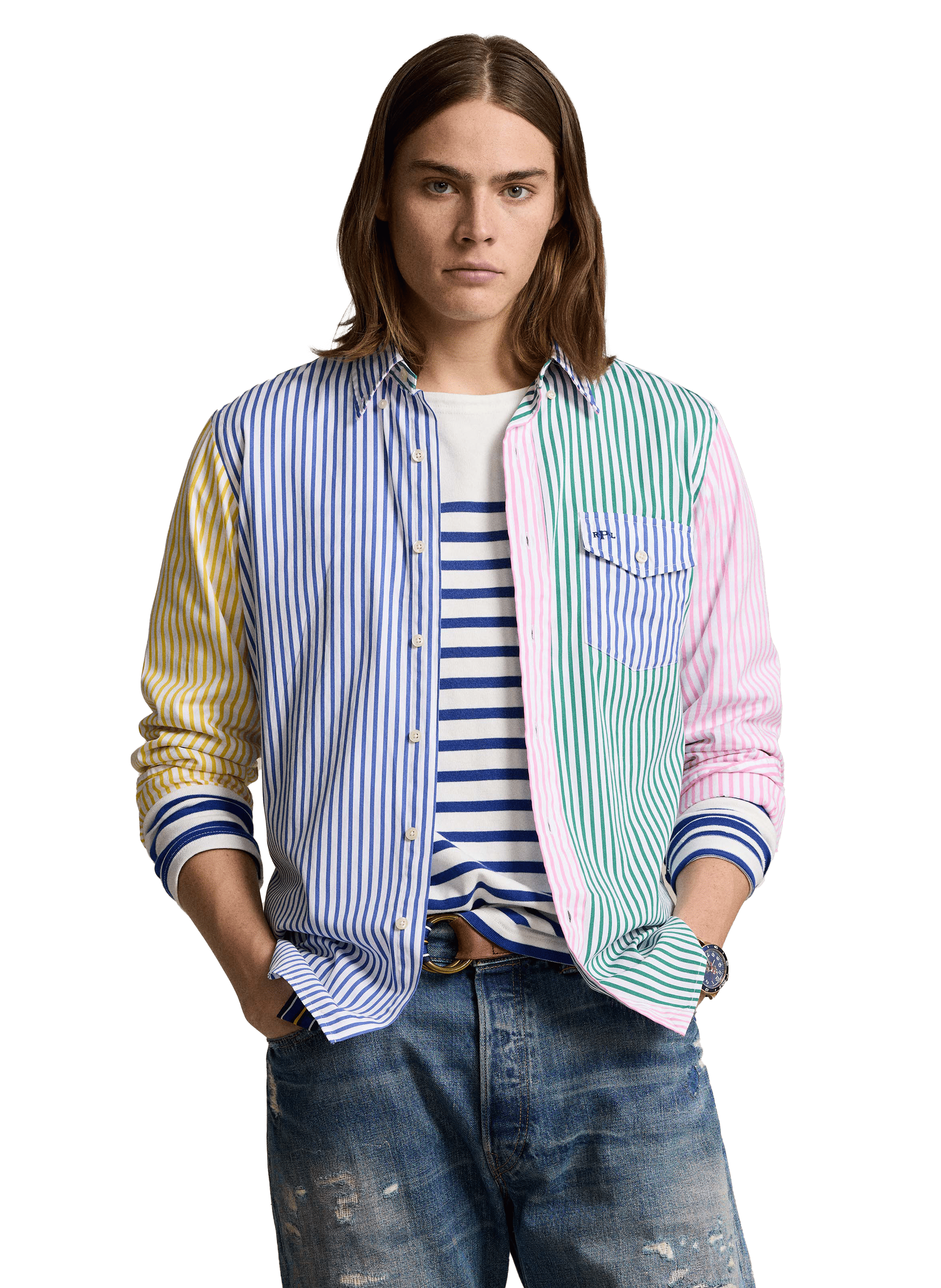 POLO RALPH LAUREN Striped cotton shirt  Multicolour