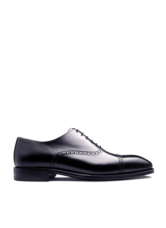 Richelieu cuir balmoral Noir by FINSBURY FINSBURY Richelieu cuir balmoral Noir