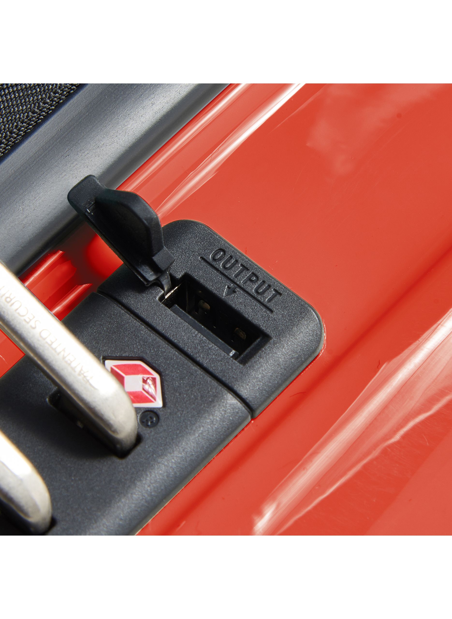 Valise cabine rigide taille s - shadow 5.0 DELSEY PARIS Rouge