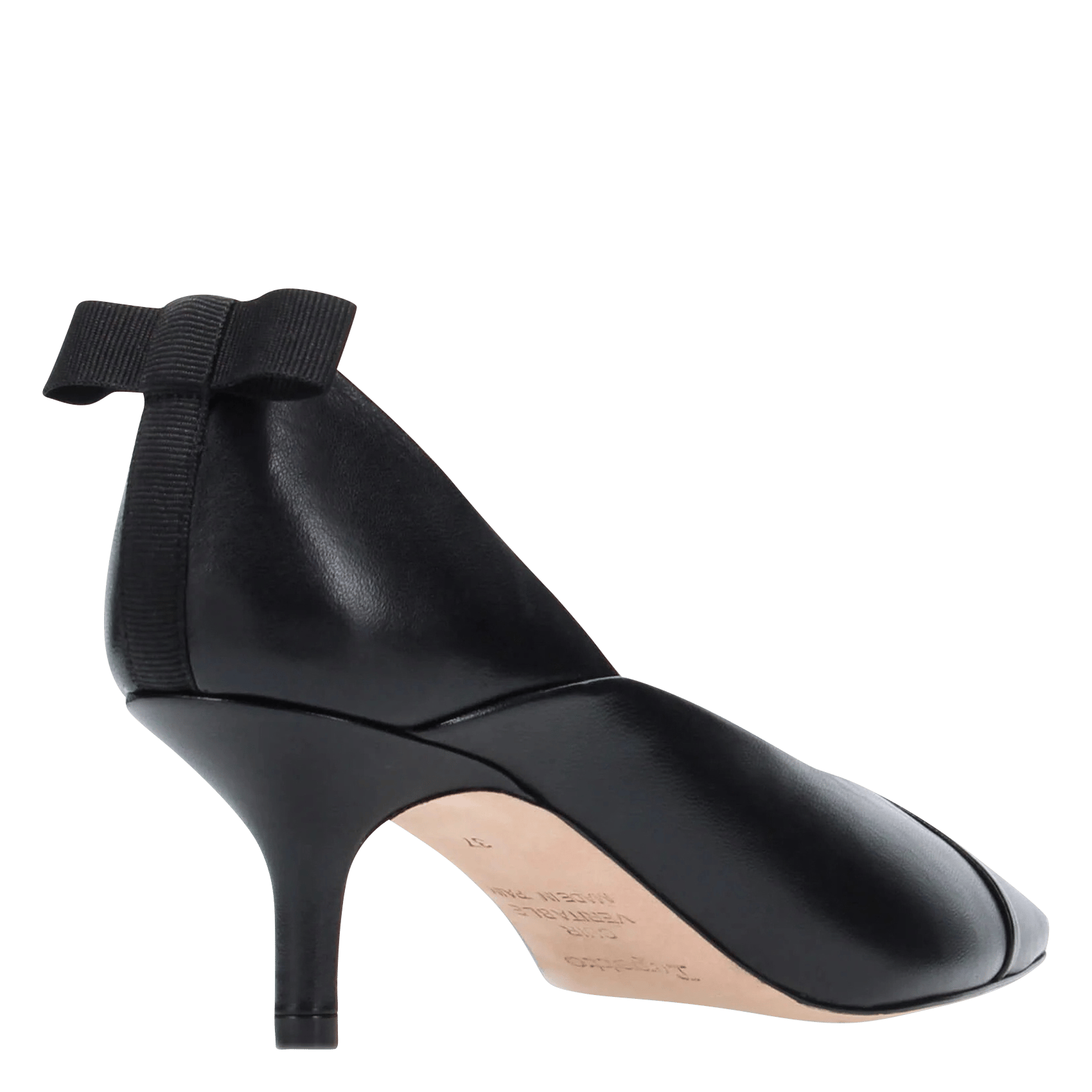 Escarpins en cuir laurine REPETTO Noir