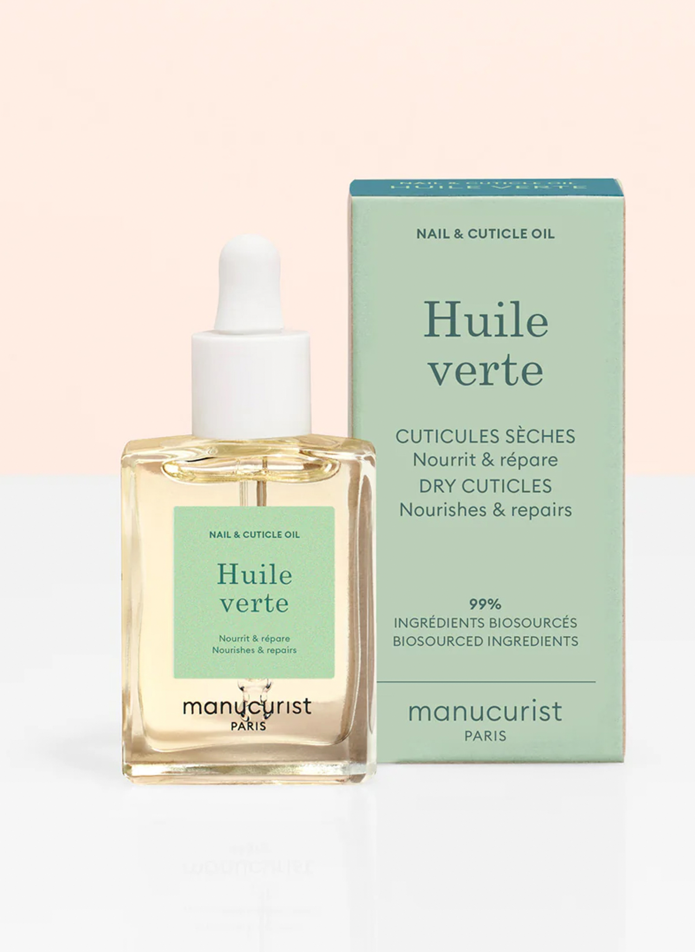 Green oil MANUCURIST No color