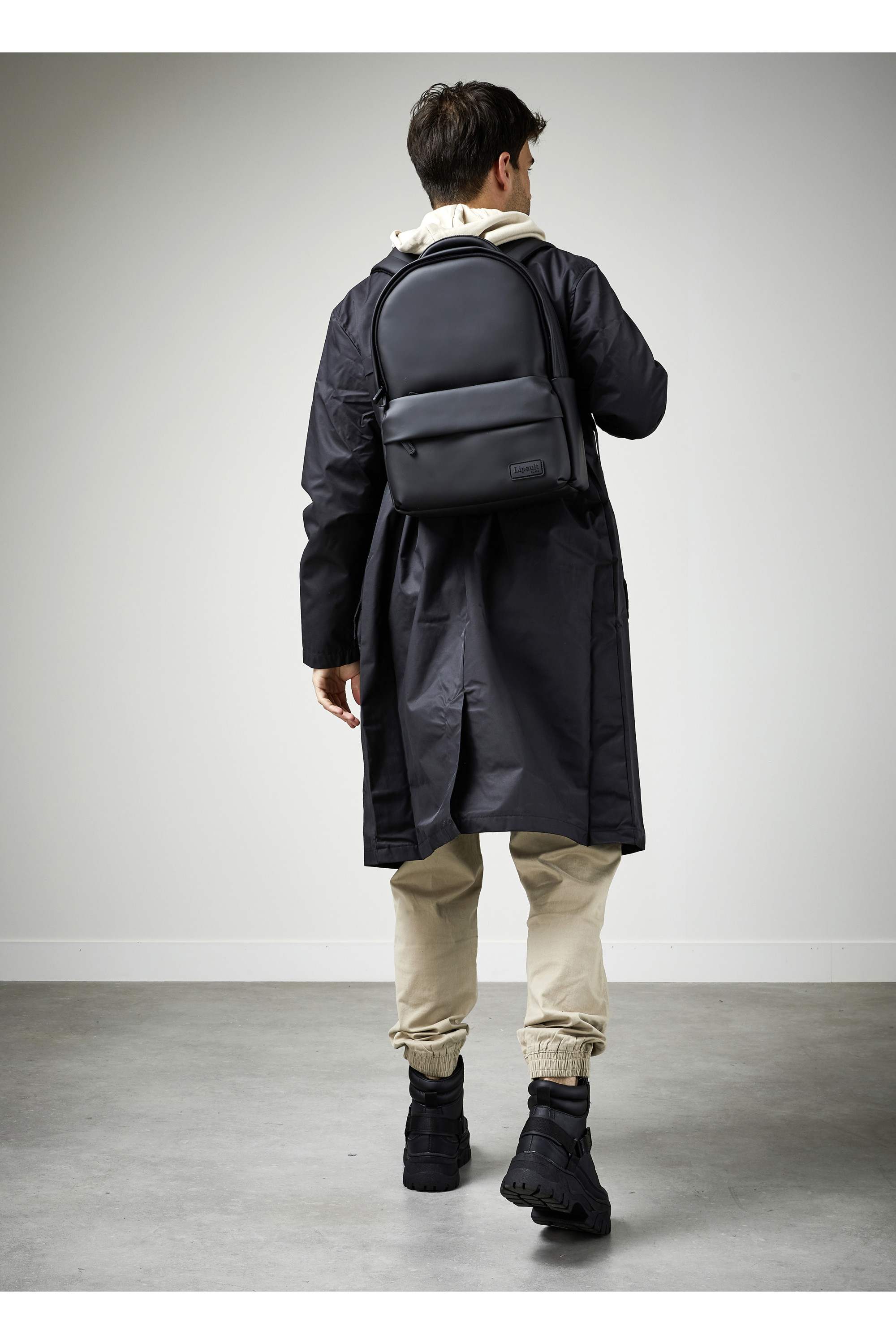 Lost in berlin sac à dos taille s LIPAULT PARIS Noir