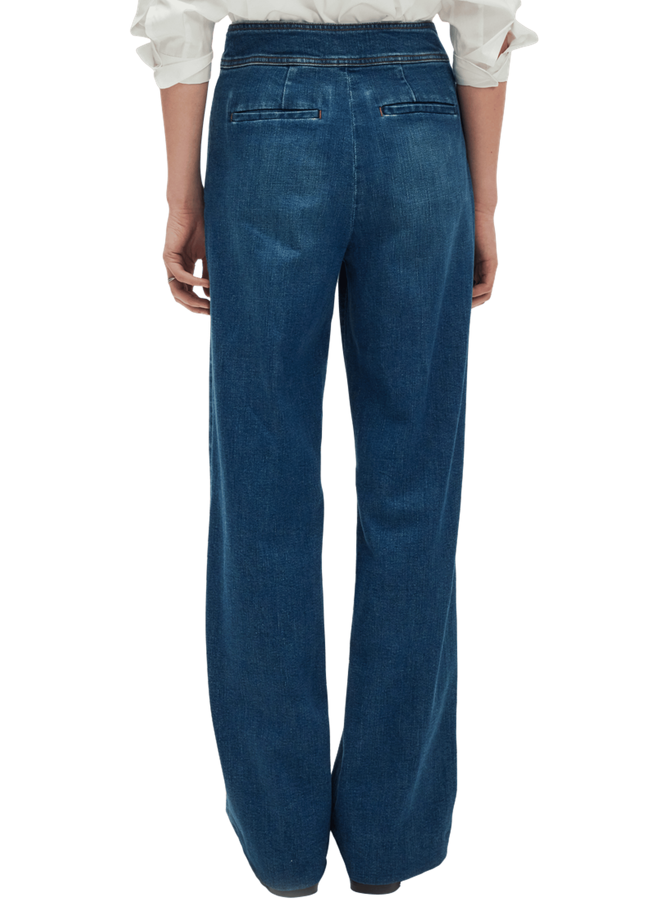 Jean bootcut à pont - jason PABLO Bleu