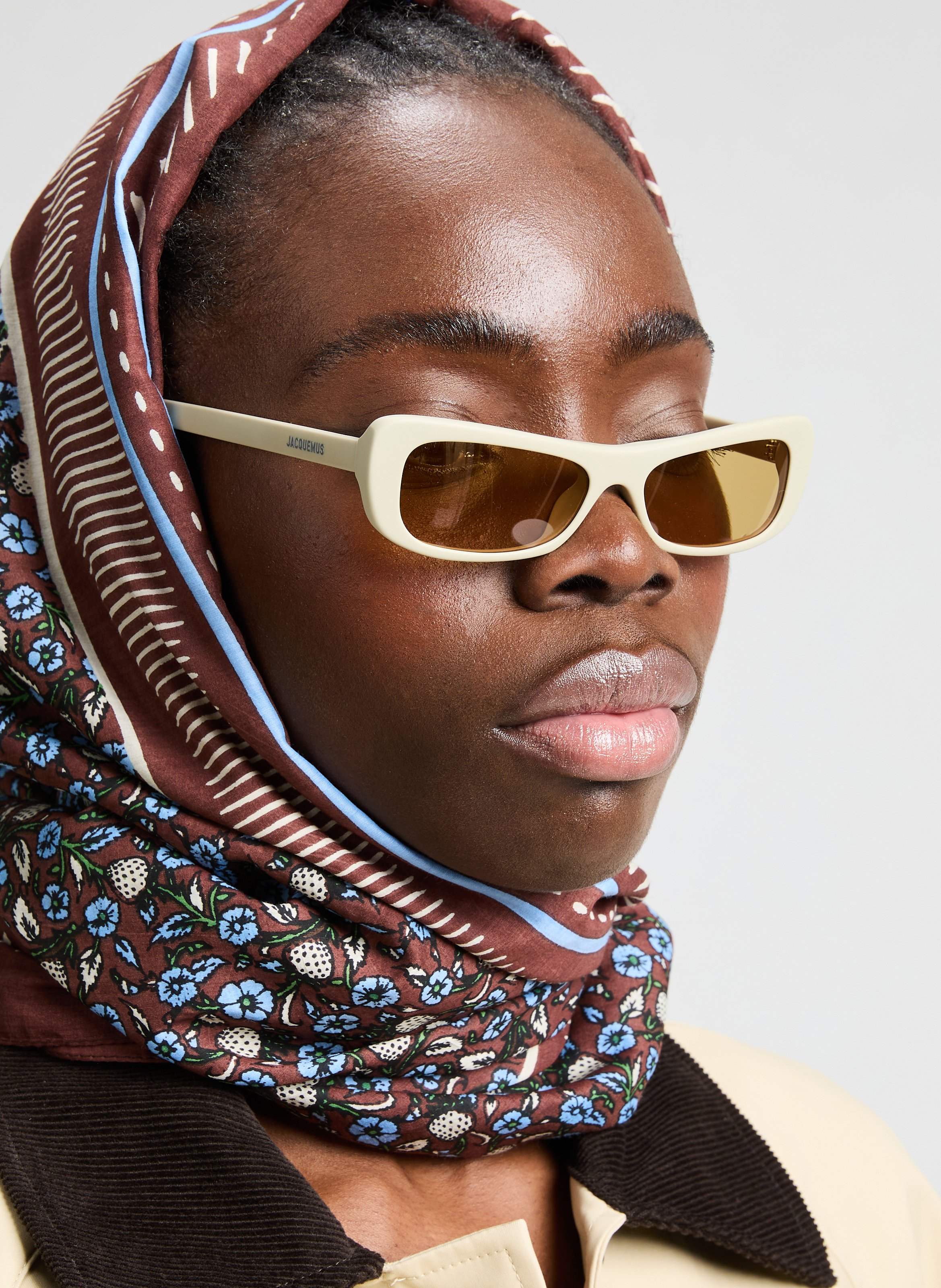 The Capri Sunglasses JACQUEMUS Beige