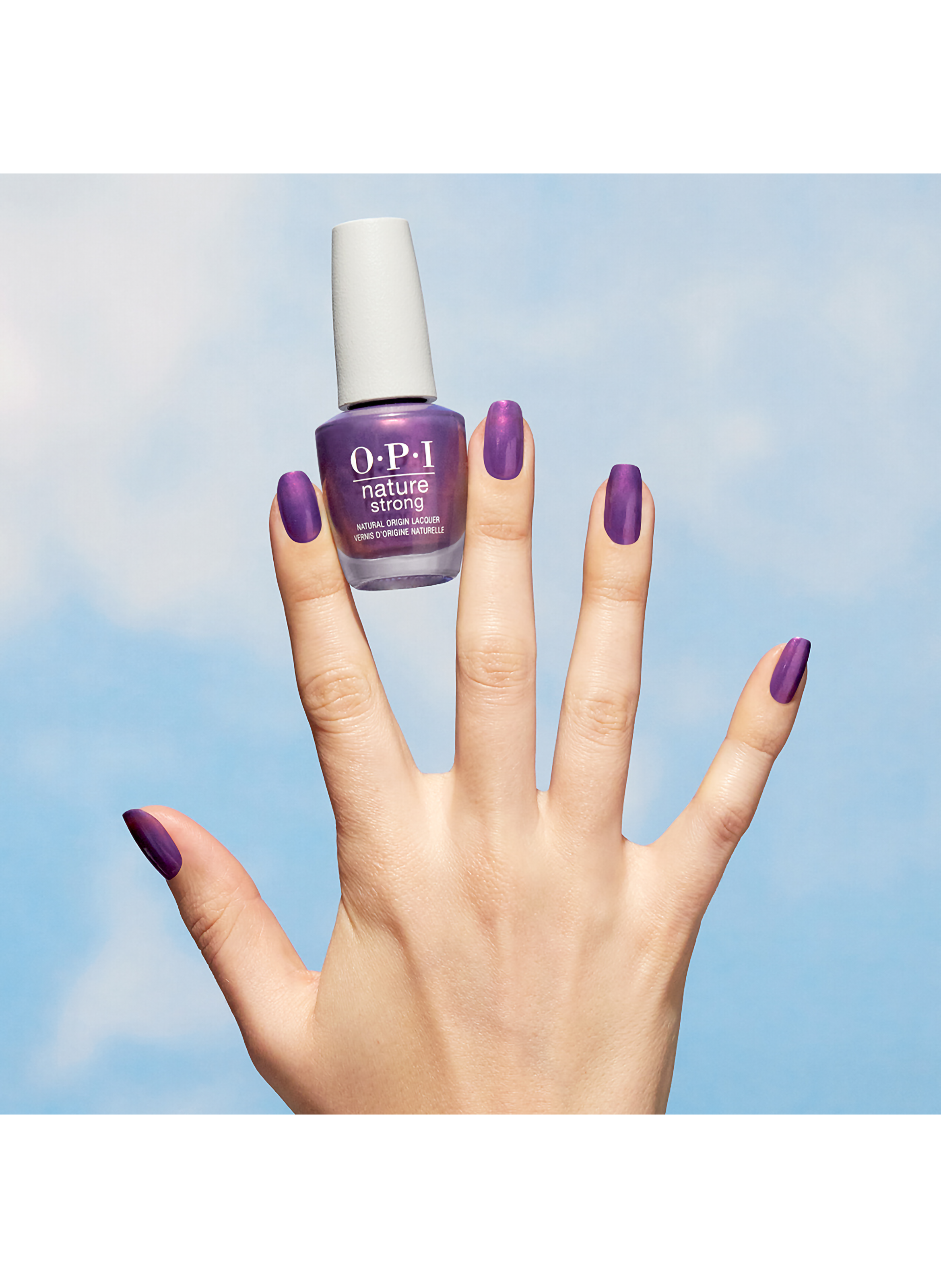Achieve Grapeness - Nature Strong - Vegan Nail Polish OPI Violet