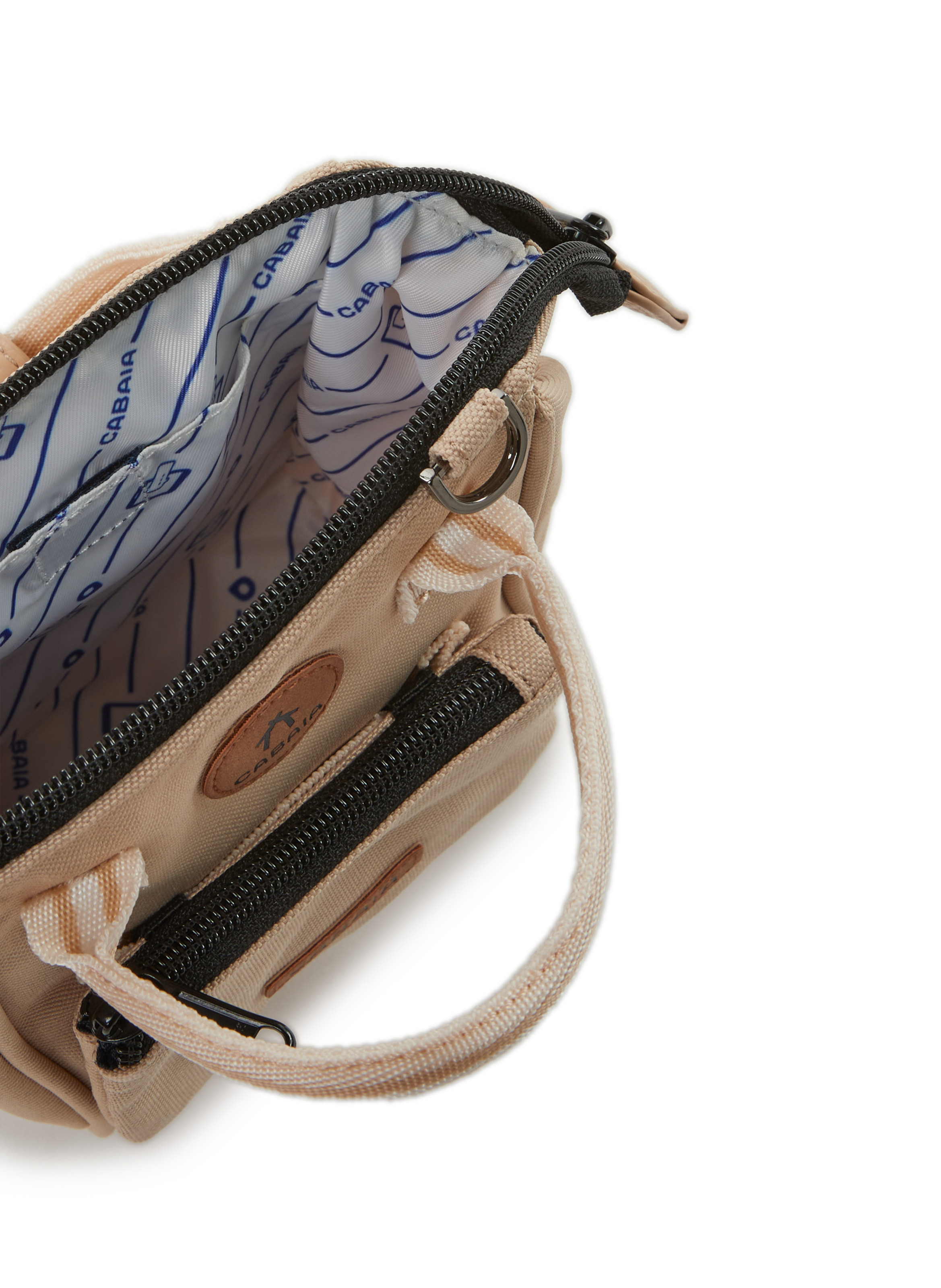 Sac à bandoulière Nano Adventurer Lobito CABAIA Beige