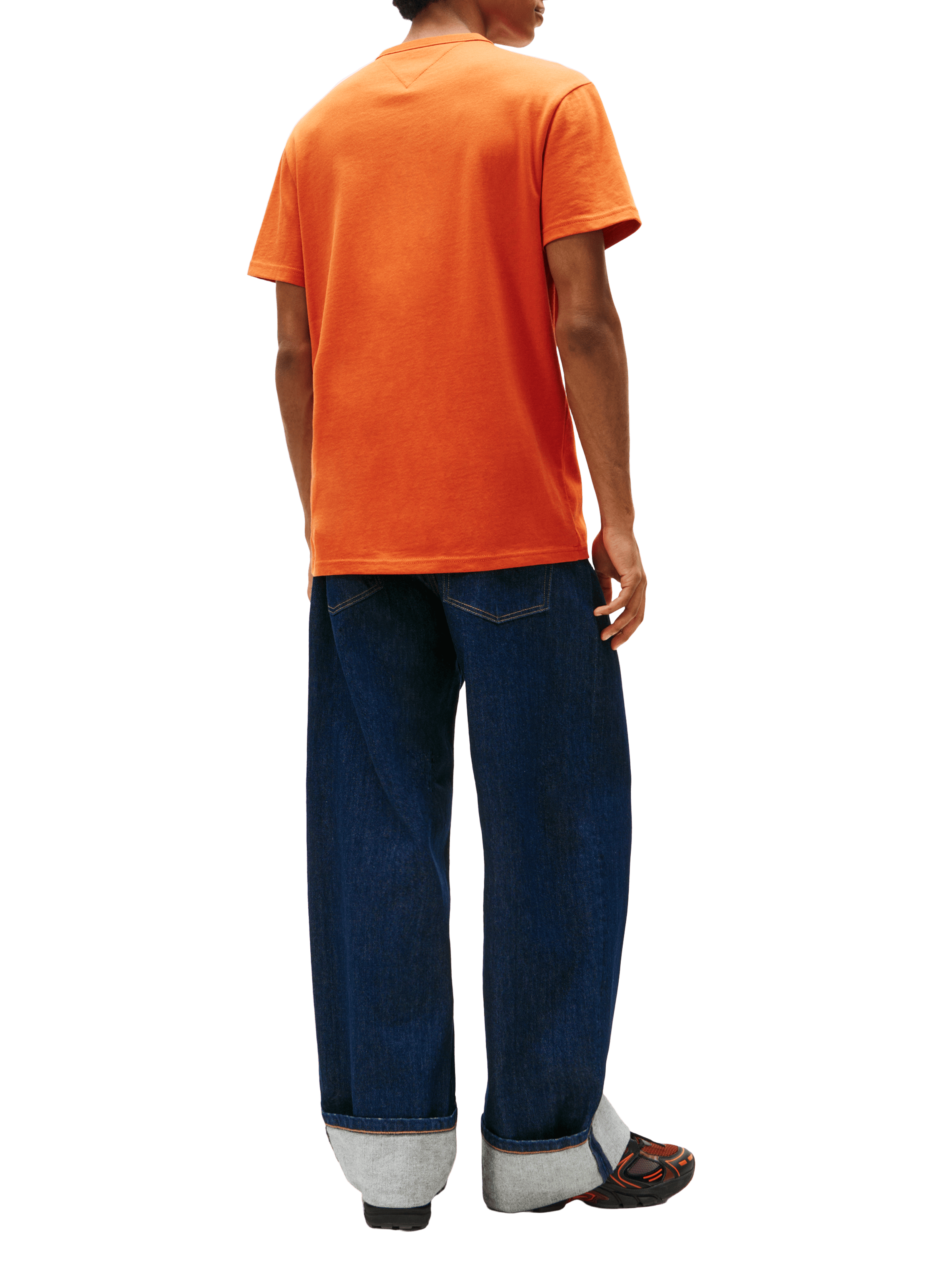 Classic Cotton T-Shirt TOMMY HILFIGER Orange