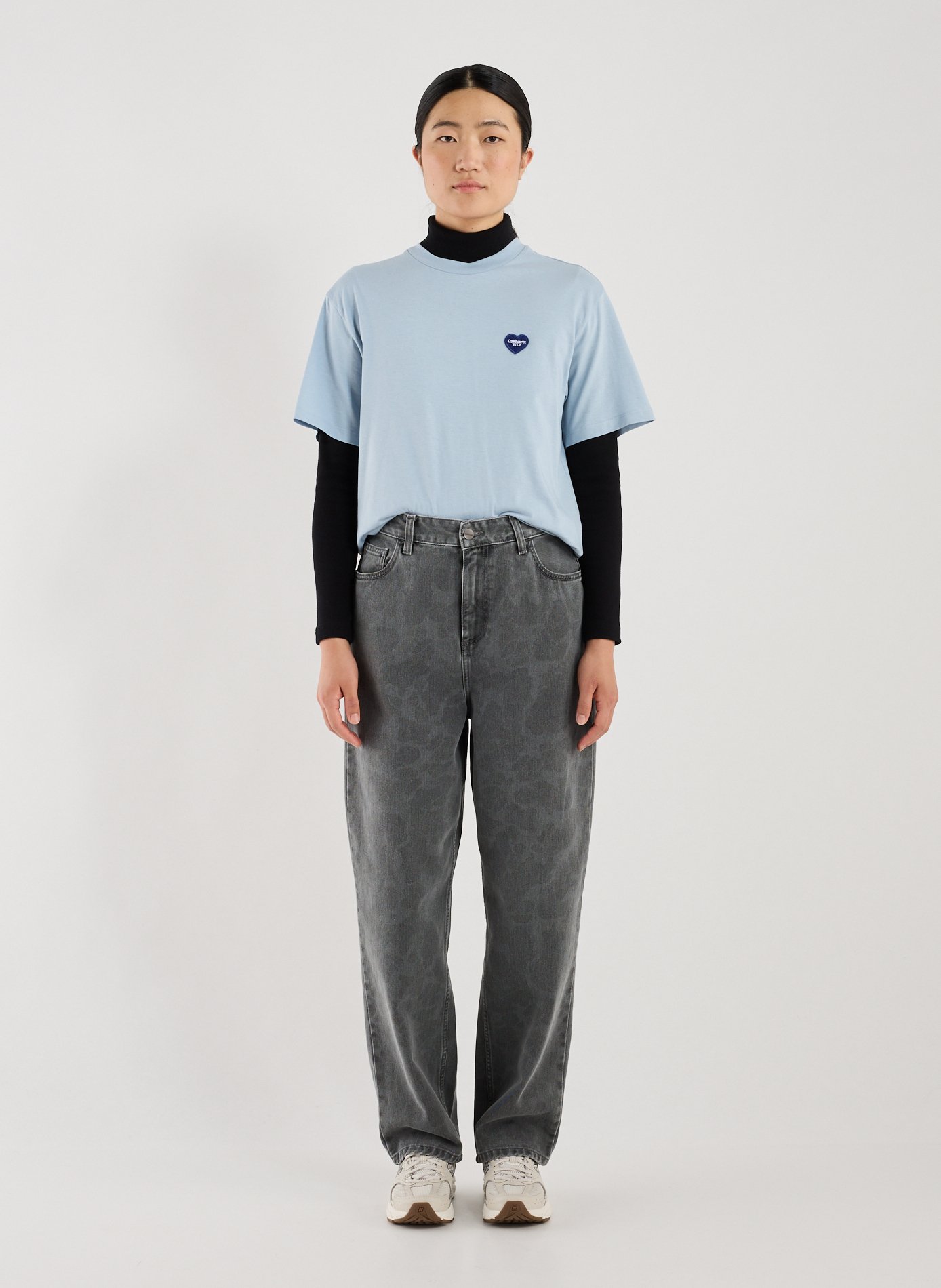 T-shirt S/S Heart II CARHARTT WIP Bleu