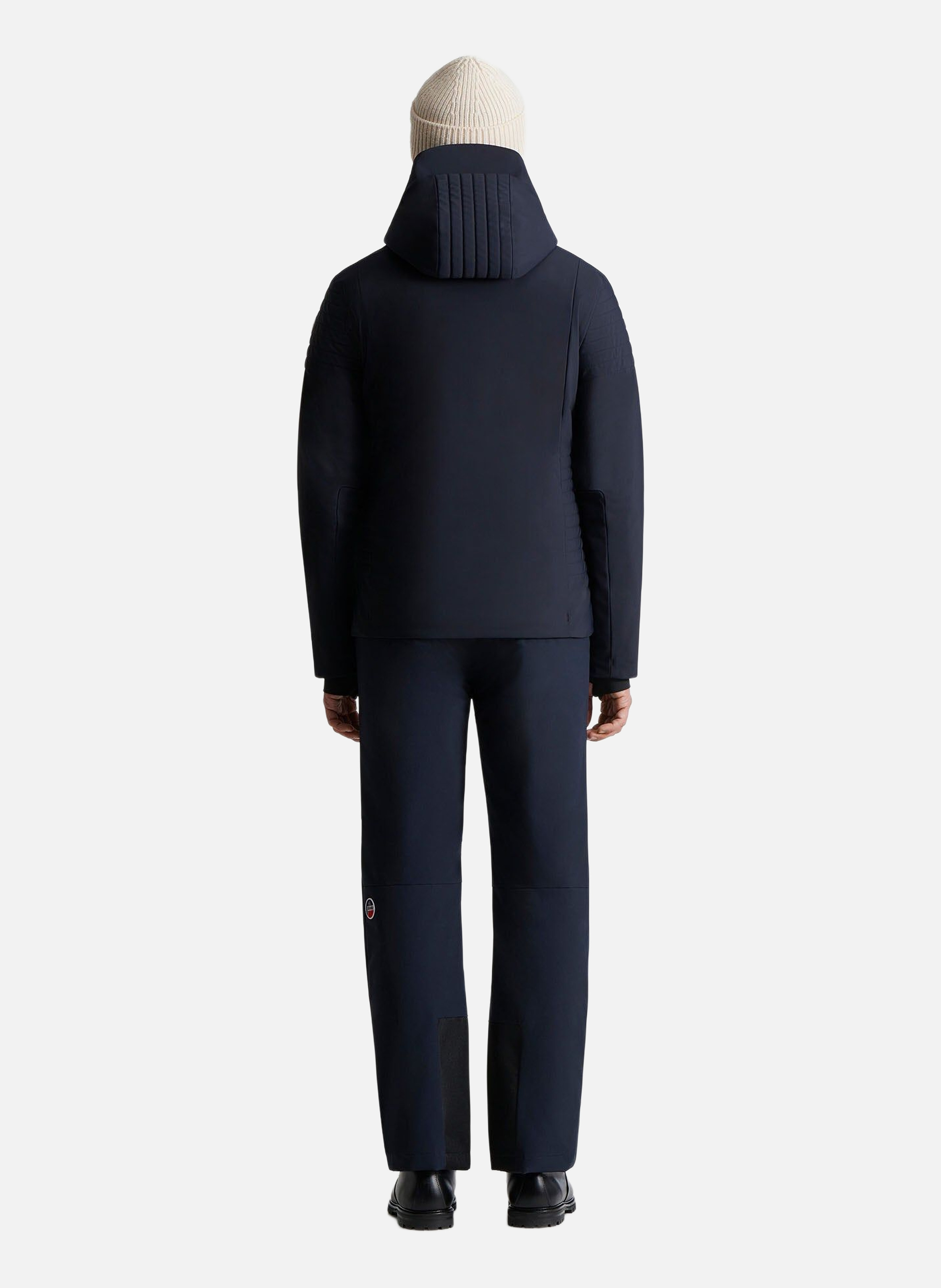 Veste de ski power col montant coupe regular FUSALP Bleu