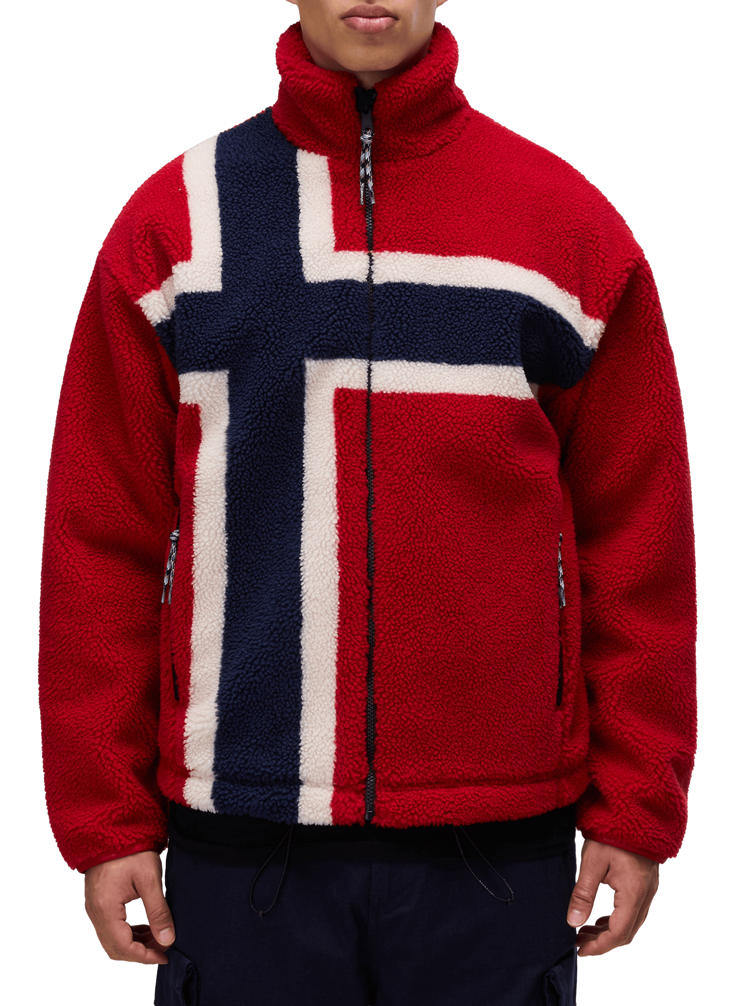 NAPAPIJRI Sweatshirt polaire à glissière Multicolore