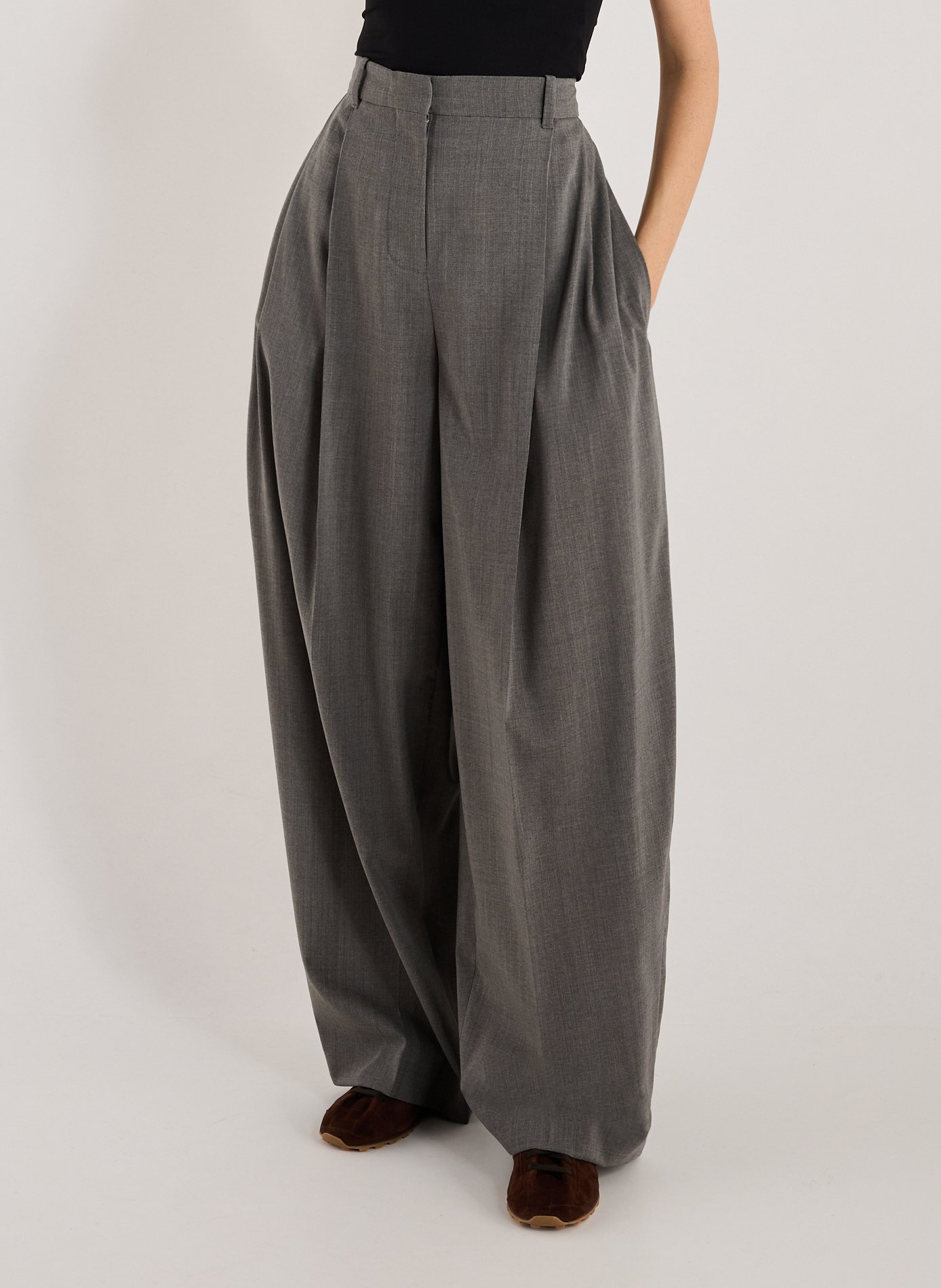 Men's Pants Grey by JACQUEMUS JACQUEMUS Men's Pants Grey