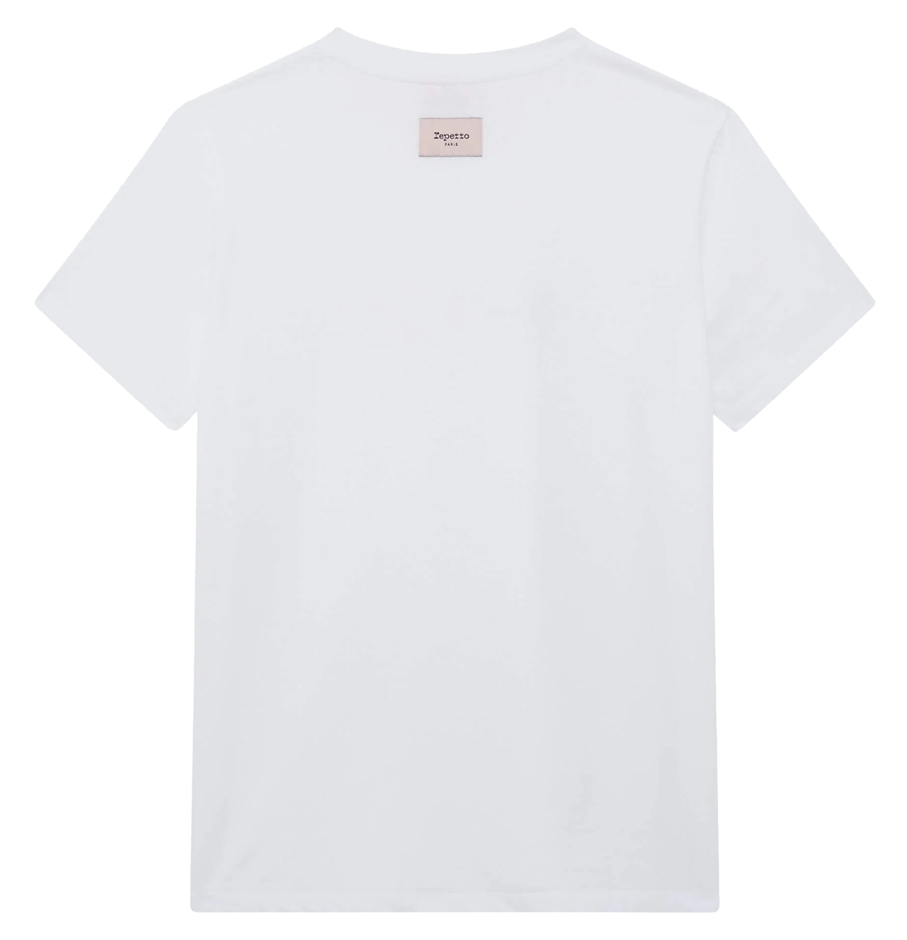 Tee-shirt col rond Blanc