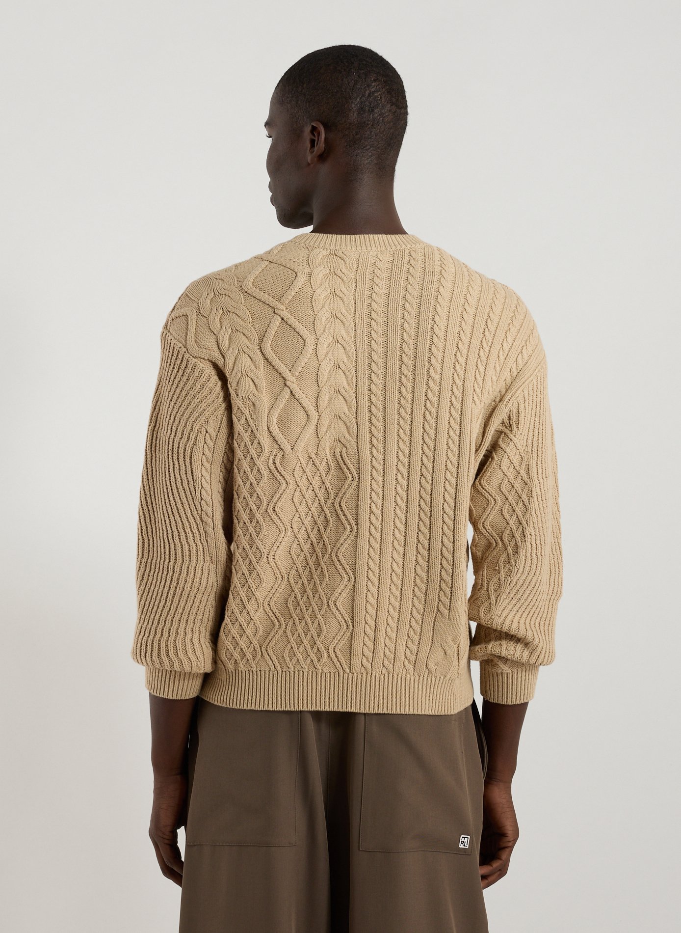 Pull en coton mélangé DIME Bleu