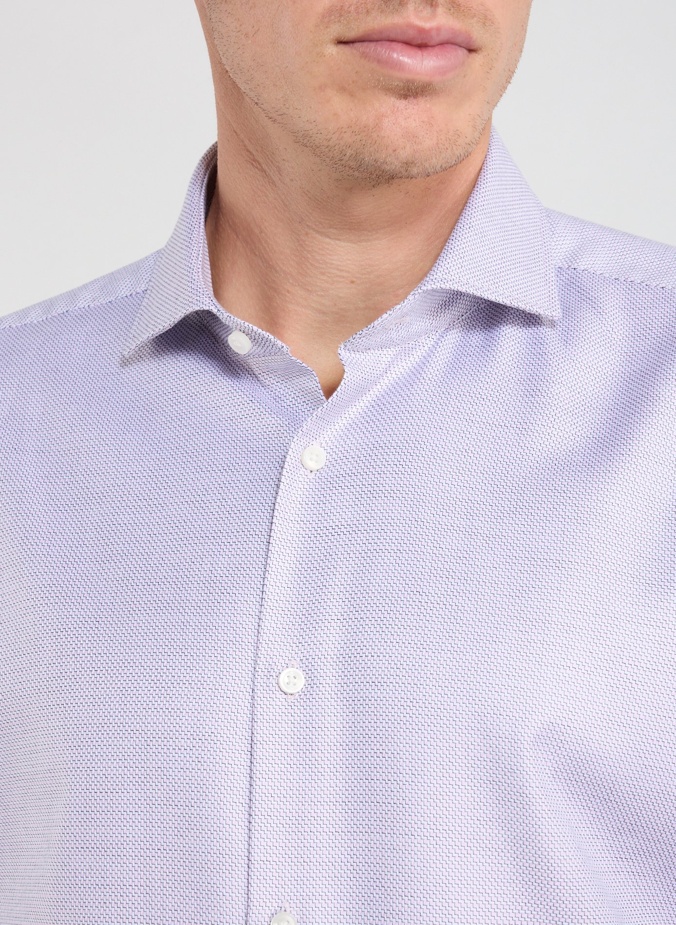 Chemise regular en coton BOSS Multicolore