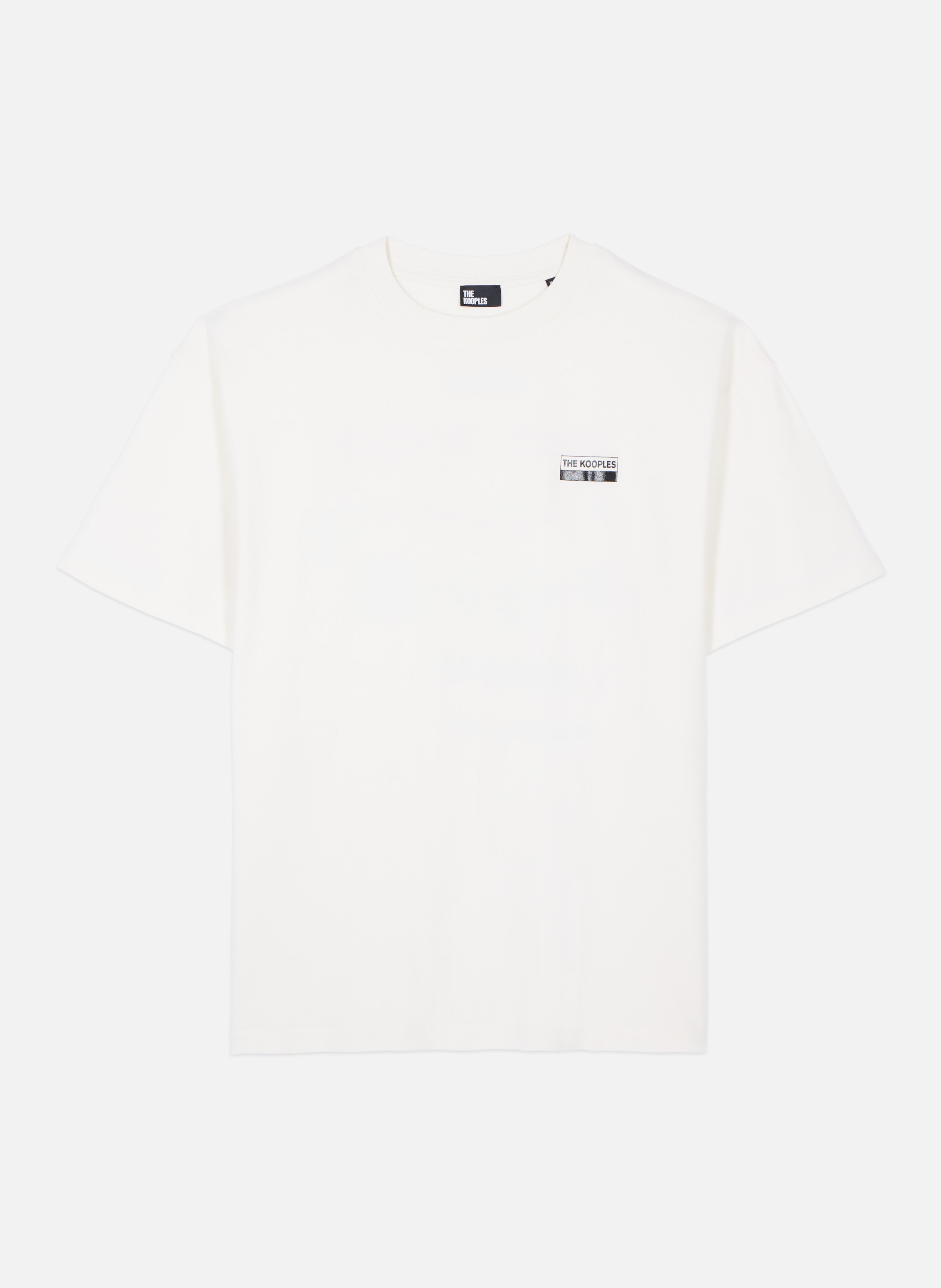 T-shirt oversize sérigraphie 100% wild Beige