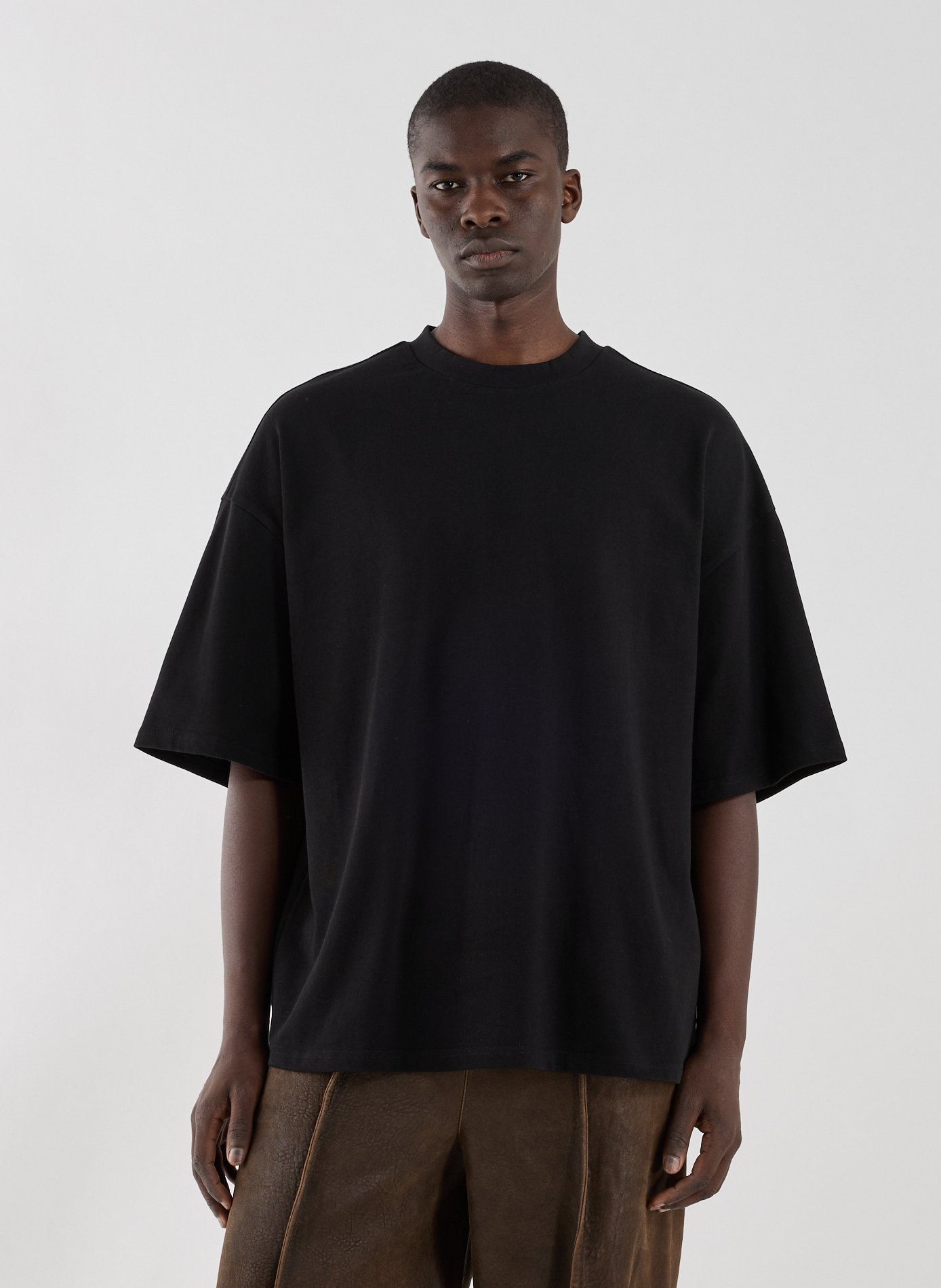 Maglietta in cotone ENTIRE STUDIOS Nero