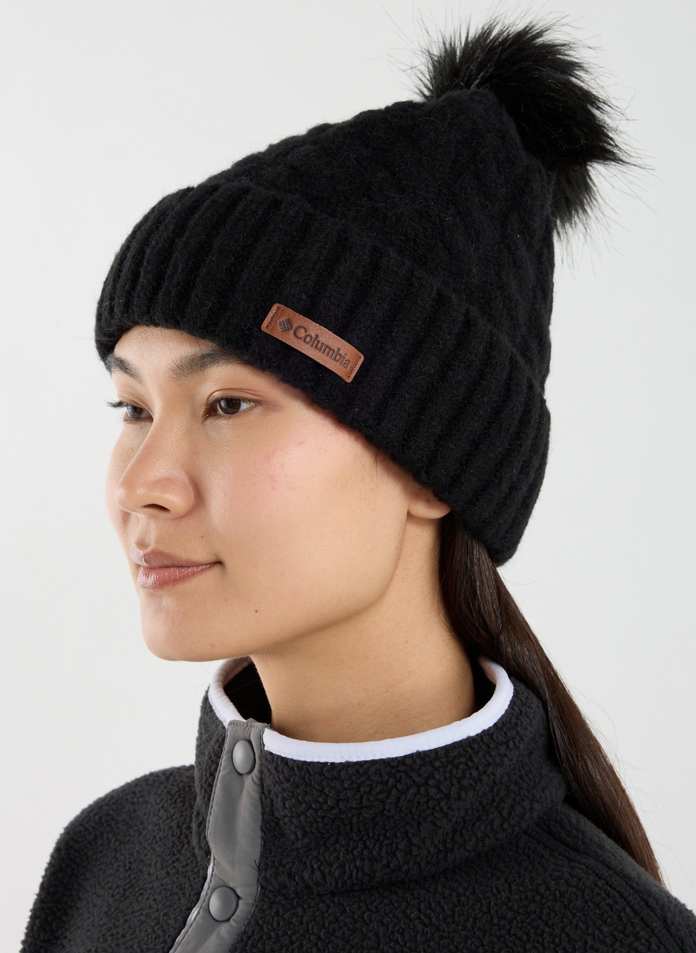 Bonnet doublé  COLUMBIA Noir