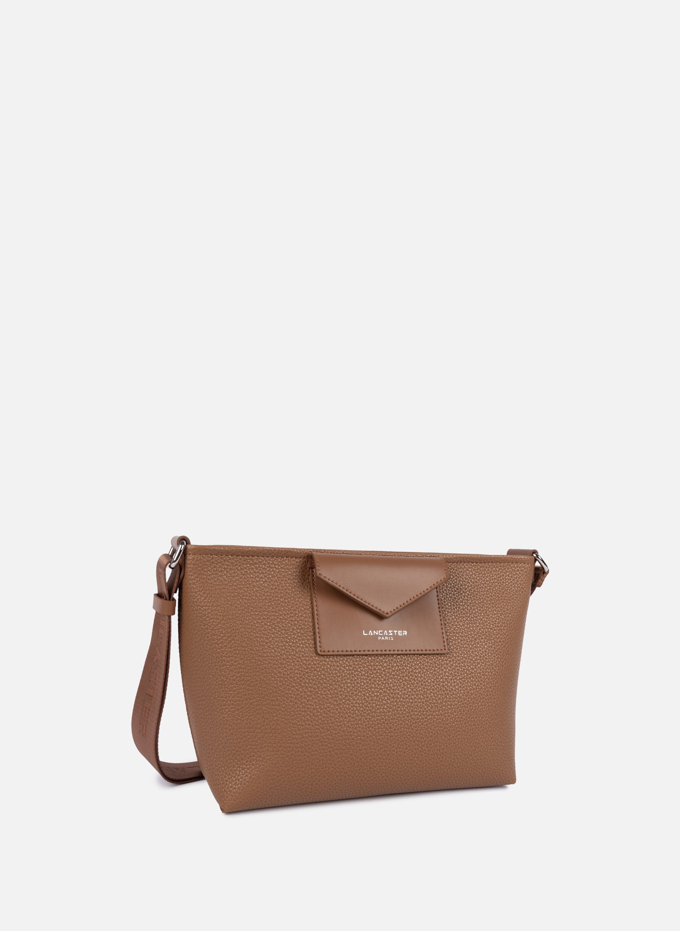 Crossbody bag - Maya Double KBA LANCASTER Brown