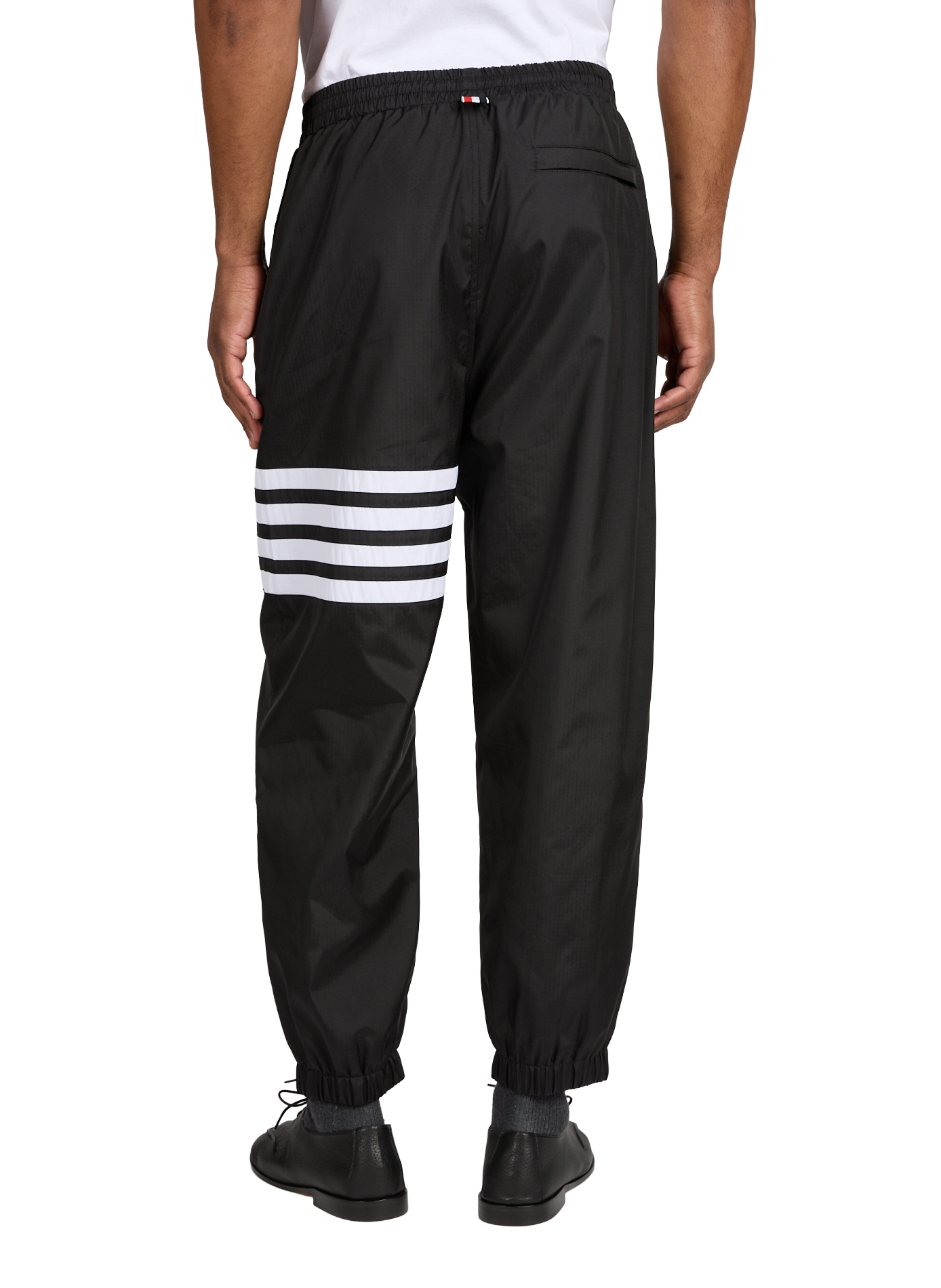 Elasticated sweatpants THOM BROWNE Black