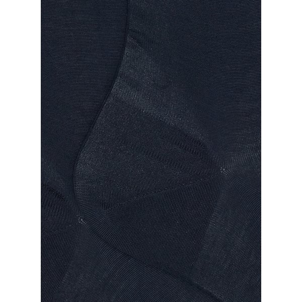 Dore Dore Chaussettes Mi Hautes En Coton In Blue