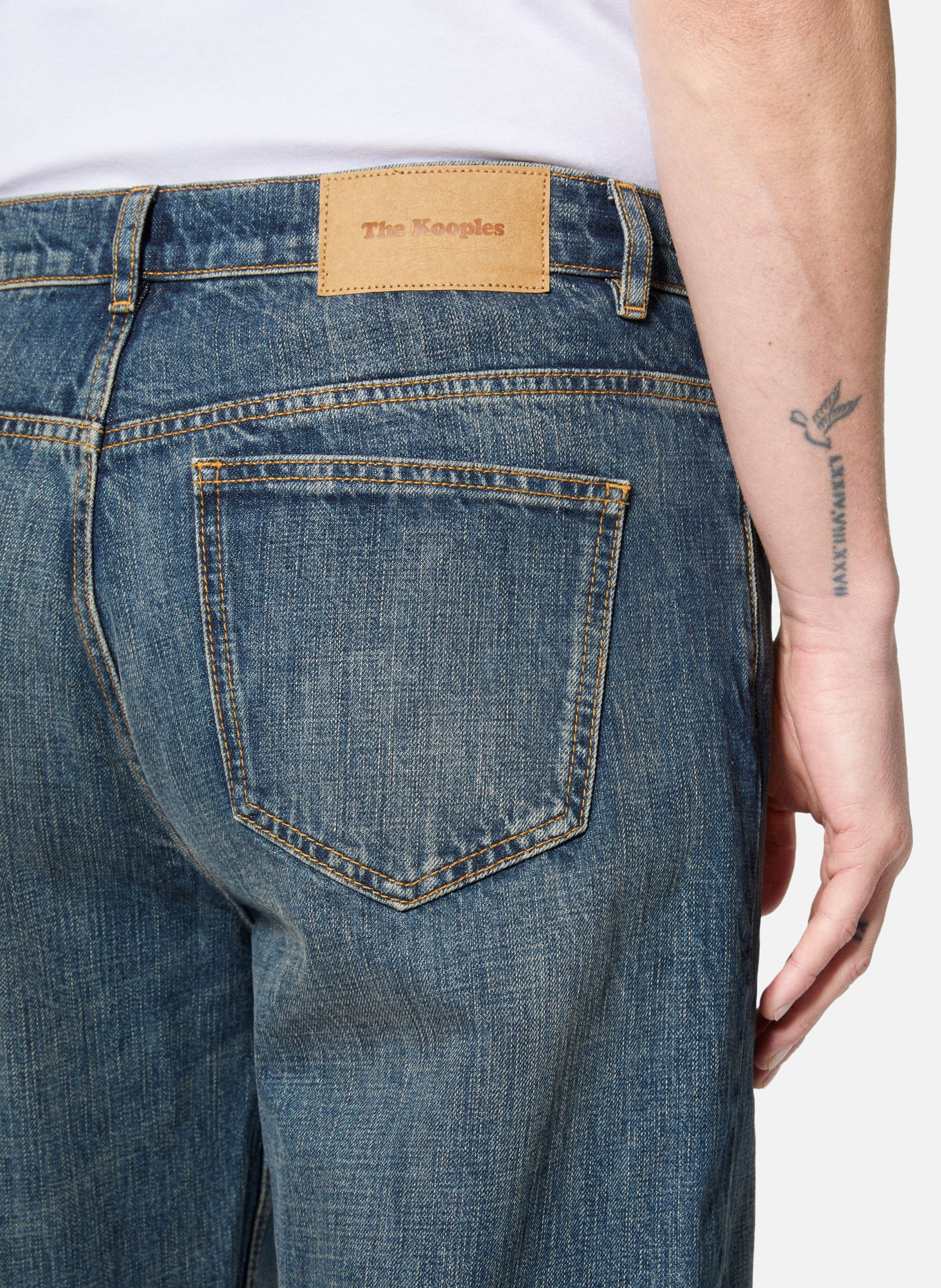 Jean droit THE KOOPLES Bleu