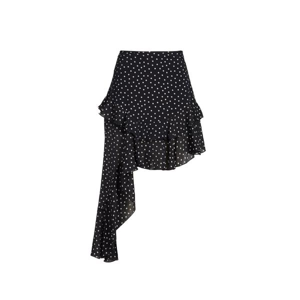 Jupe courte asymétrique à motif Jupe courte asymétrique à motif