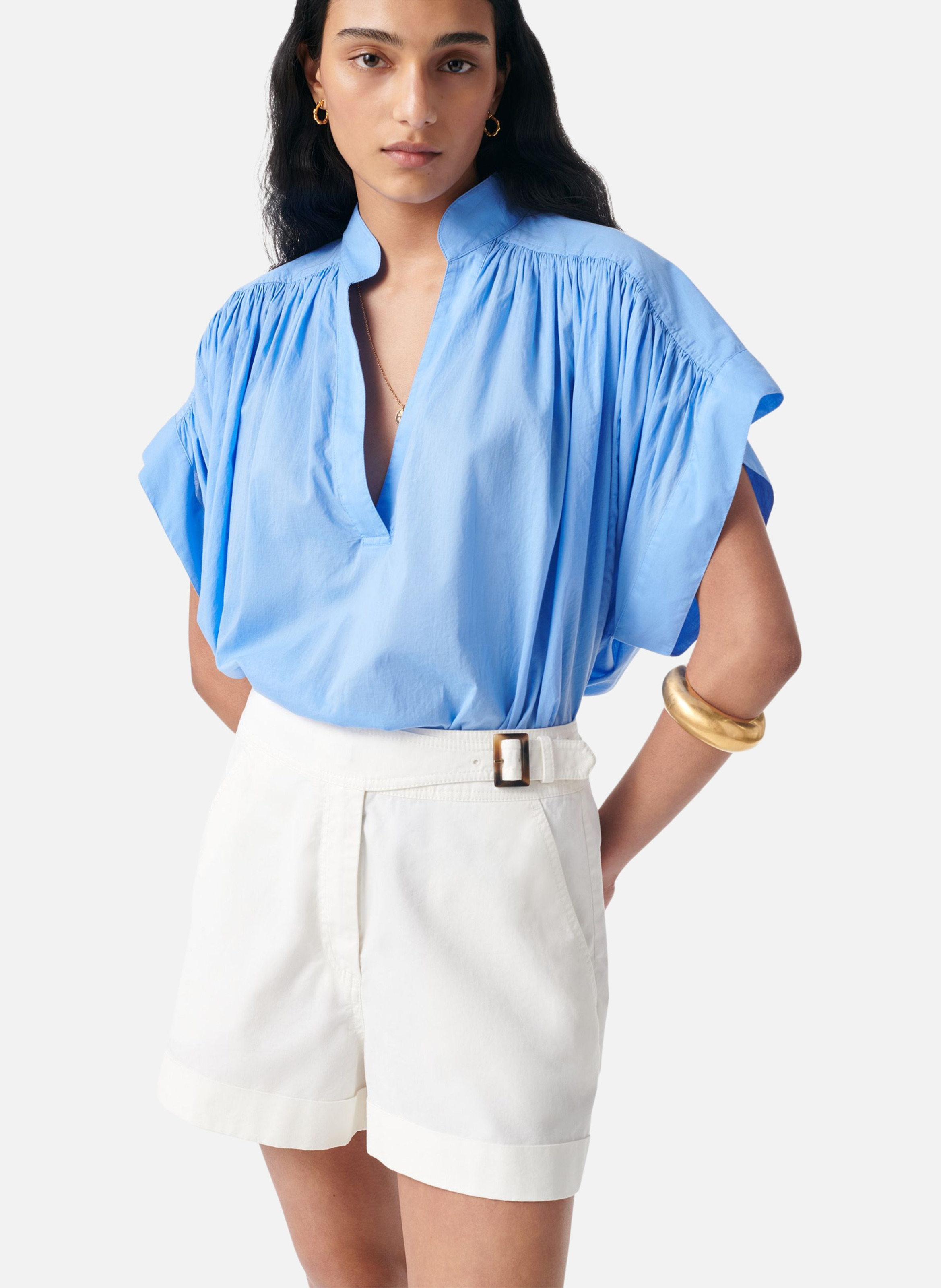 Short ginny VANESSA BRUNO Blanc