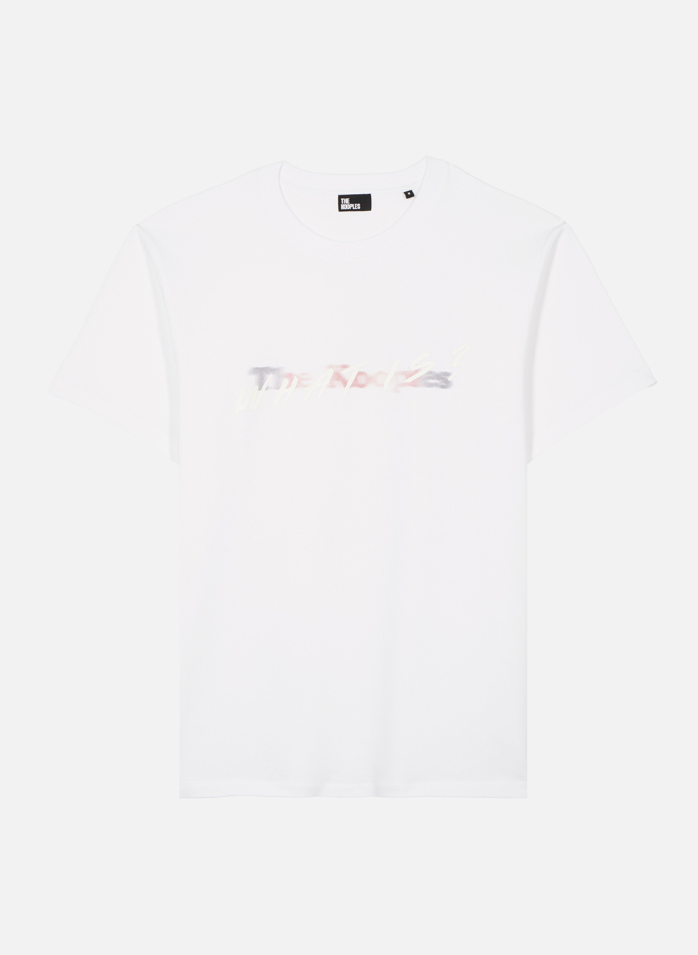 T-shirt avec logo multicolore THE KOOPLES Blanc