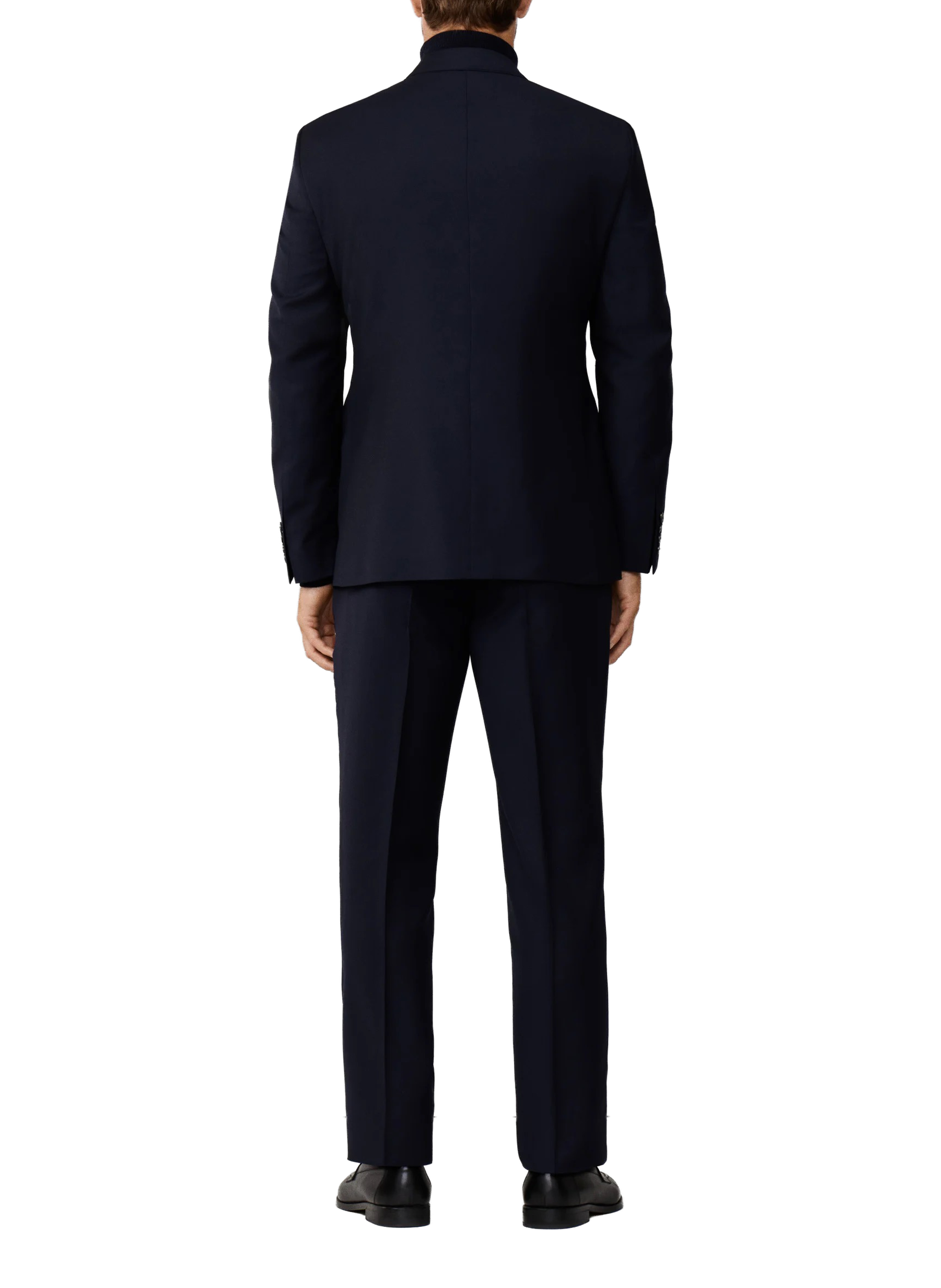 Houndstooth wool jacket HACKETT Blue