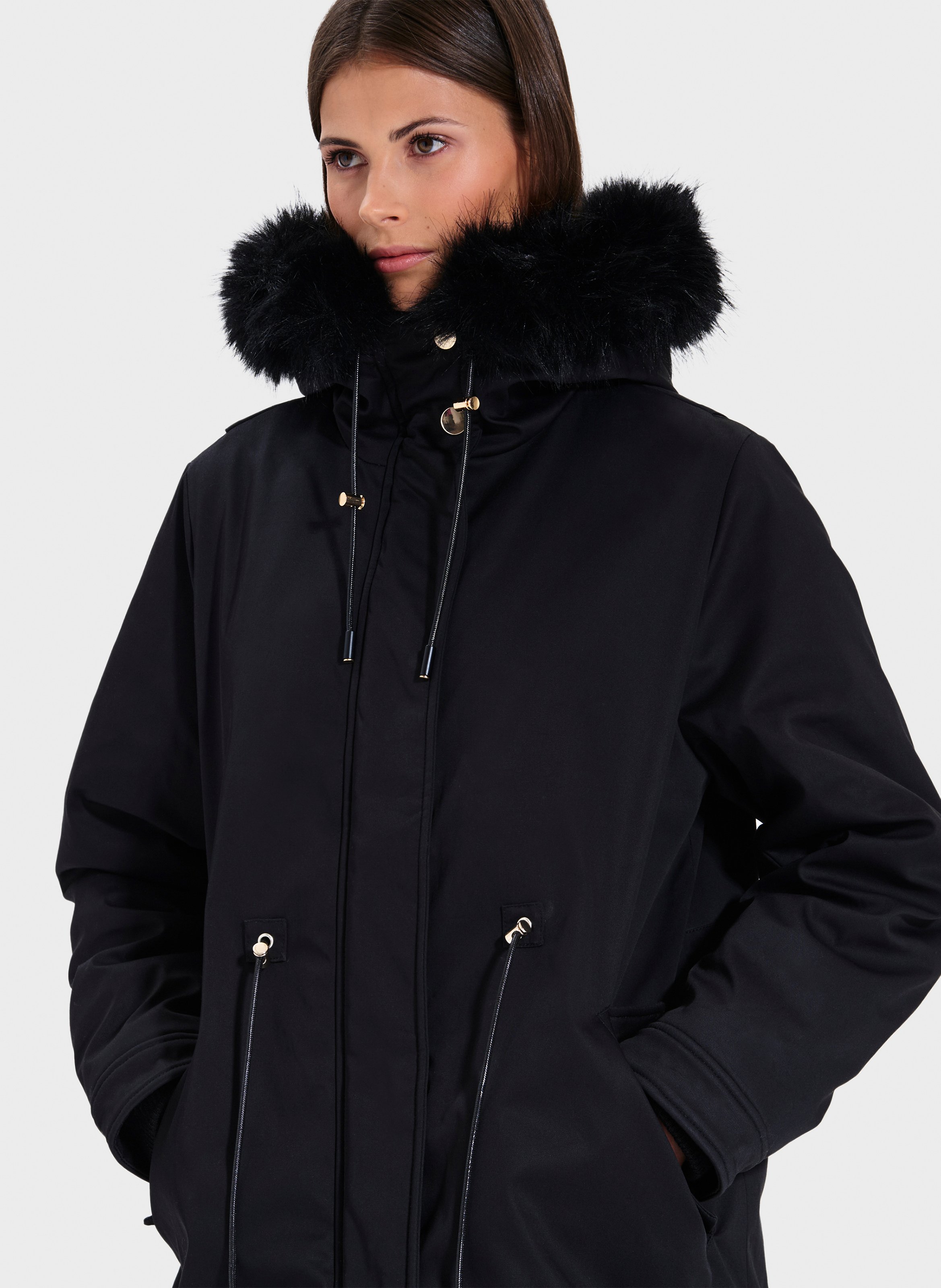 Parka  pekin ZAPA Noir
