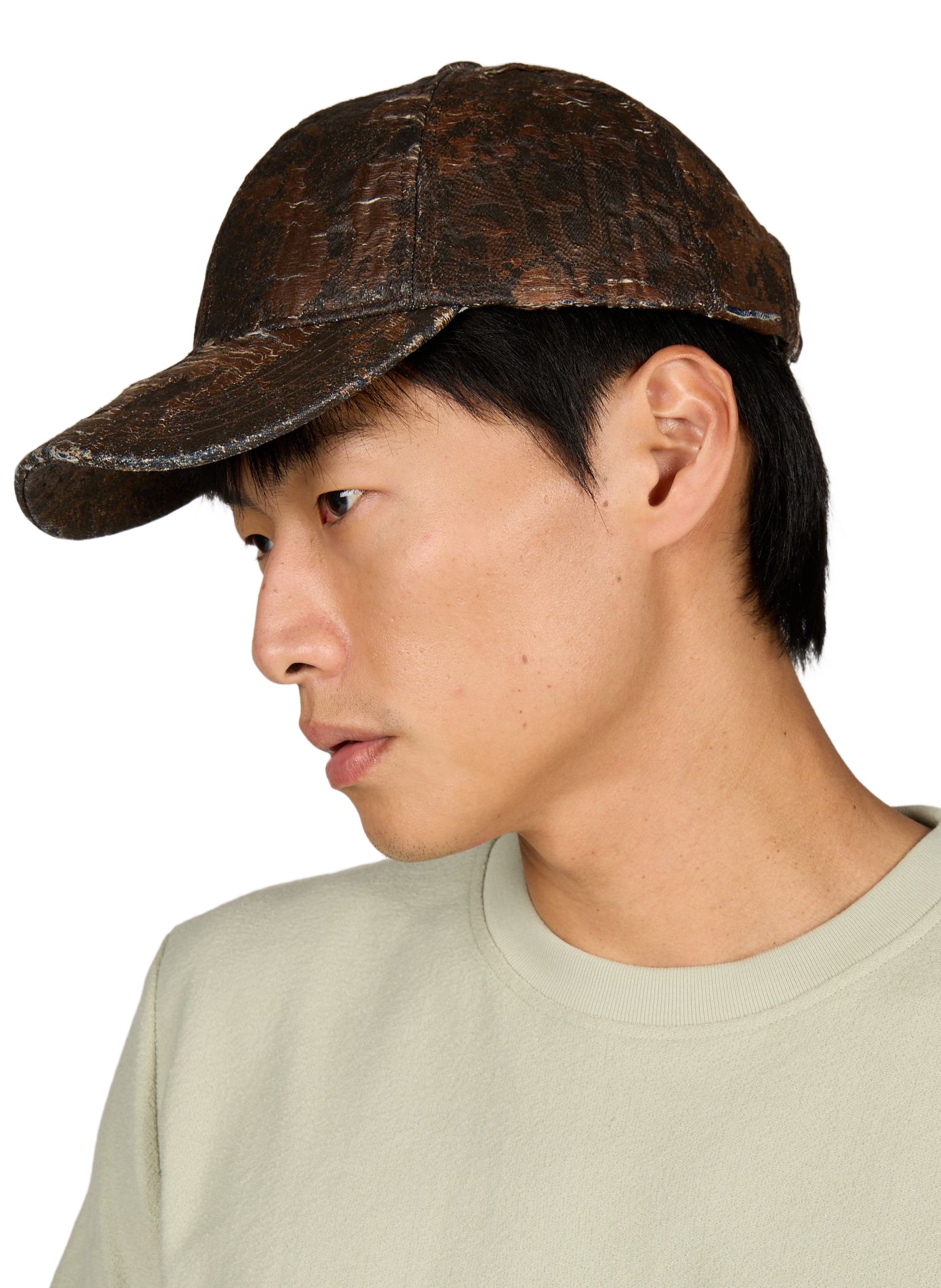 Baumwollkappe ACNE STUDIOS Braun