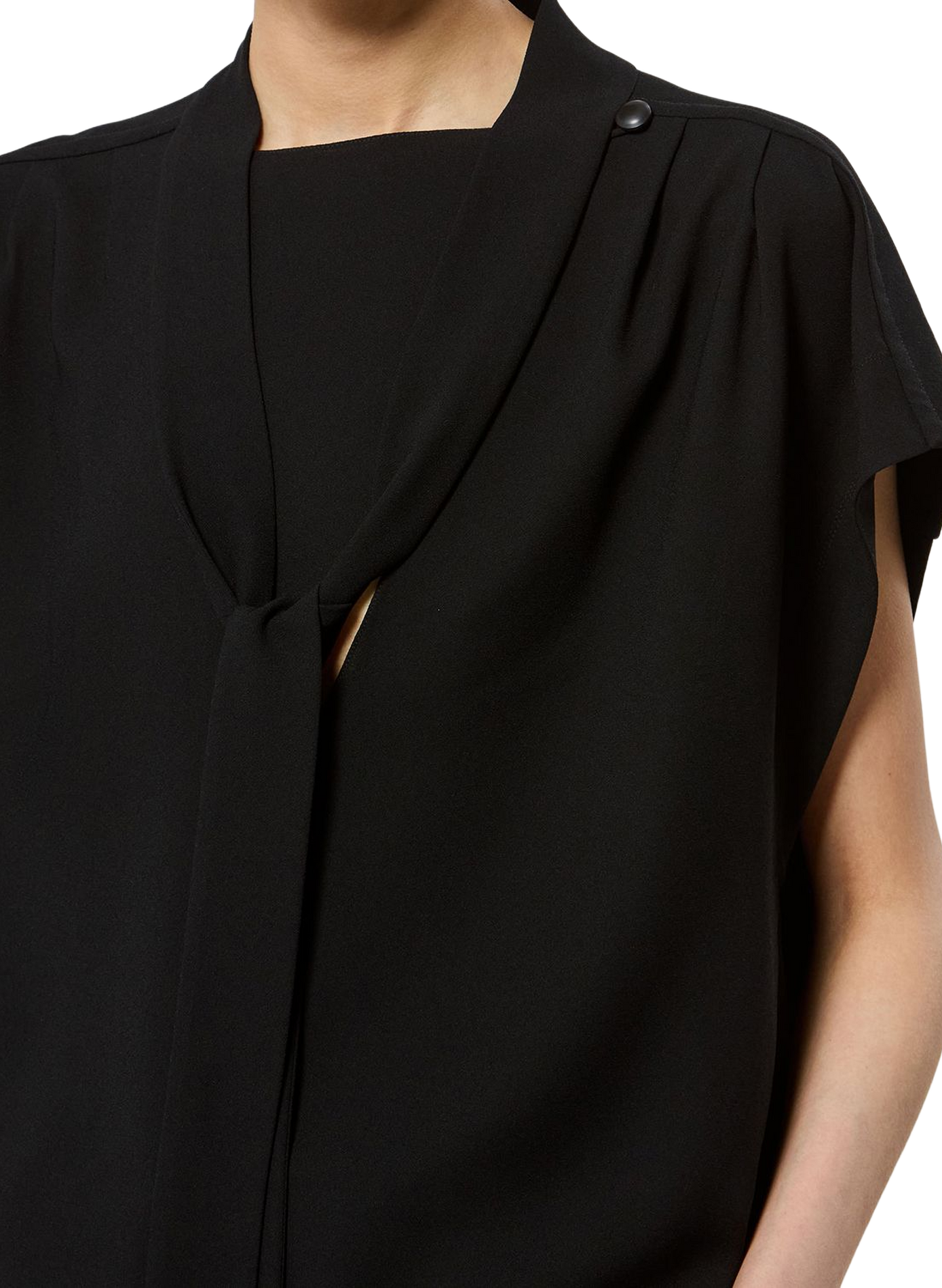 Sleeveless Selene scarf top ISABEL MARANT Black