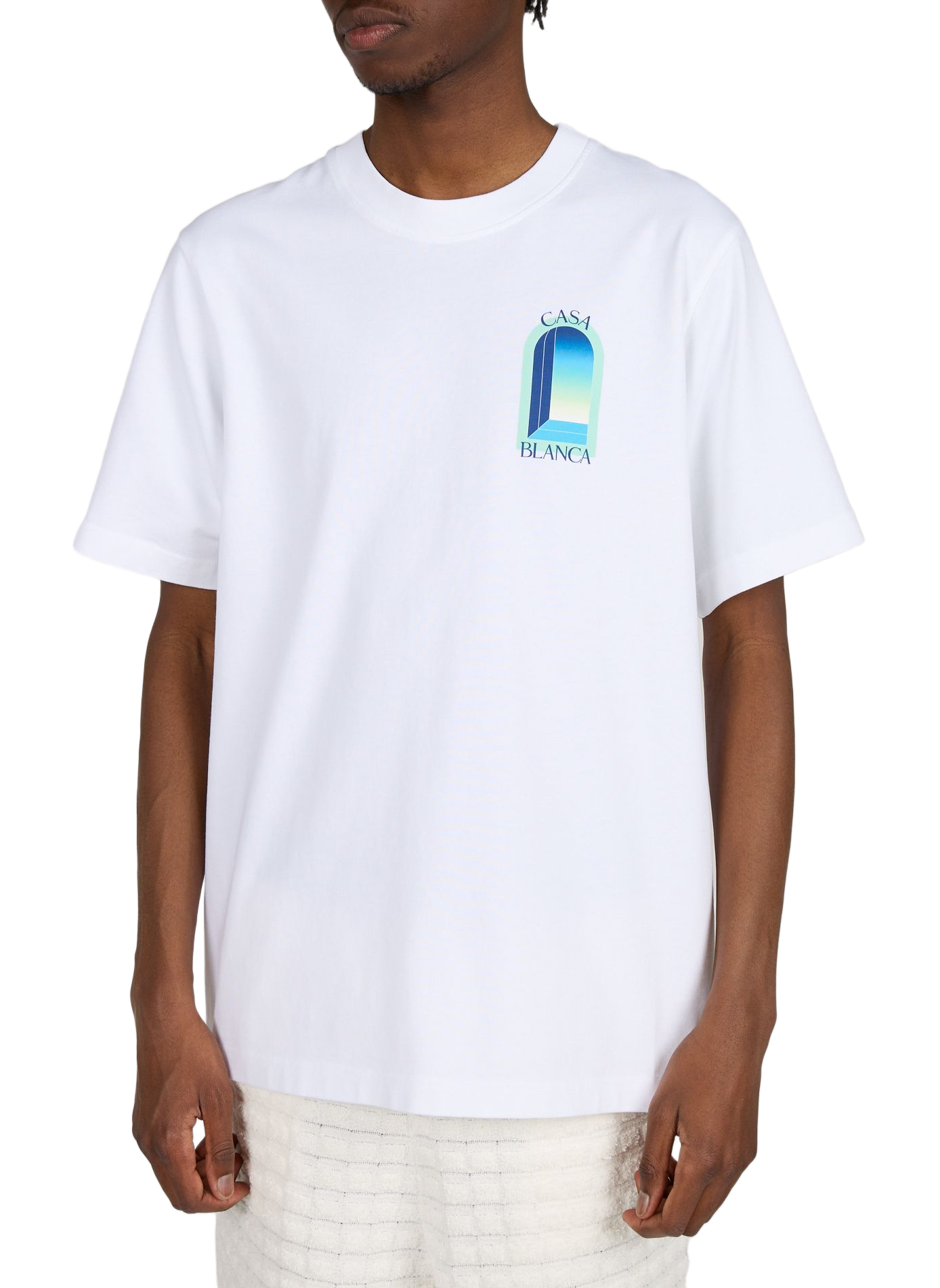 T-shirt L'Arche recht van katoen CASABLANCA PARIS Veelkleurig