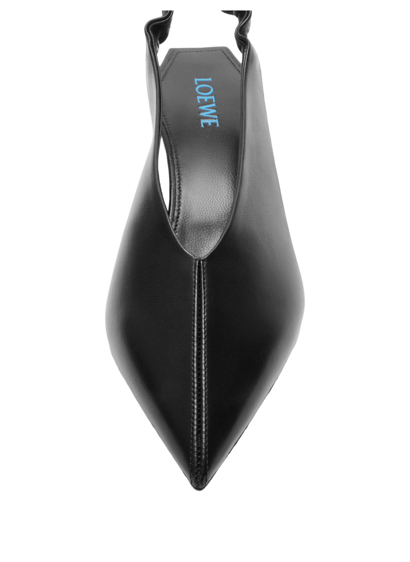 Zapatos slingback Origami Cubic de cuero de cordero LOEWE Negro